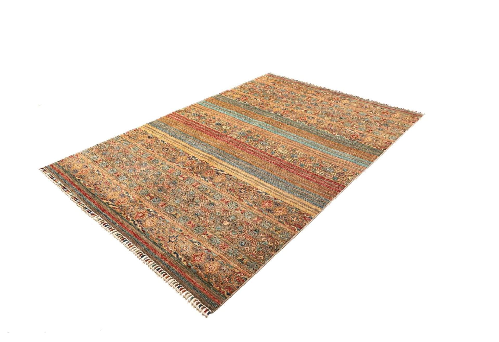 Orientteppich Samarkand 175 x 246cm, Schurwolle, handgeknüpft
