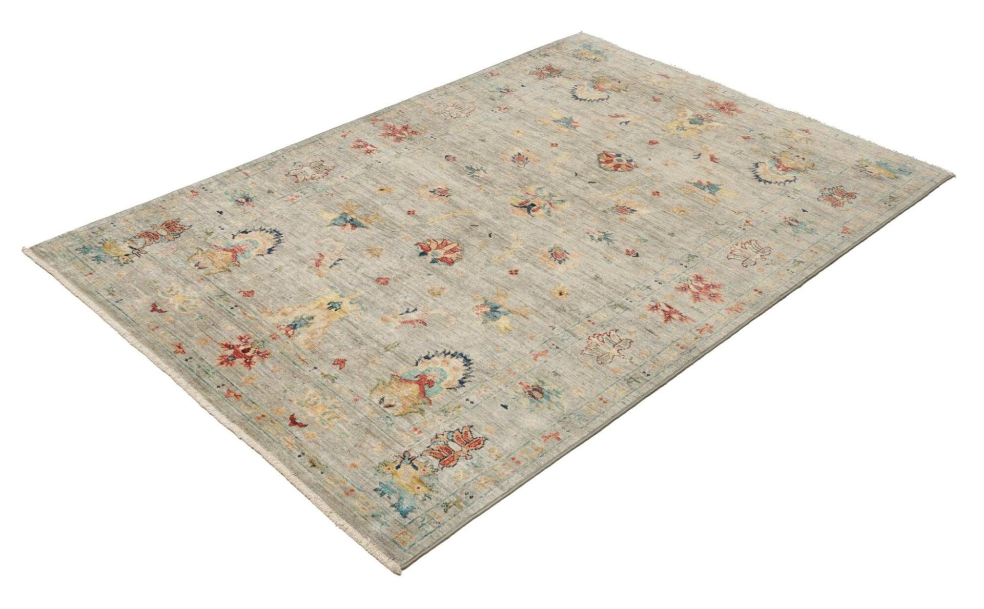 Ziegler Orientteppich 127 x 180cm aus Schurwolle, handgeknüpft