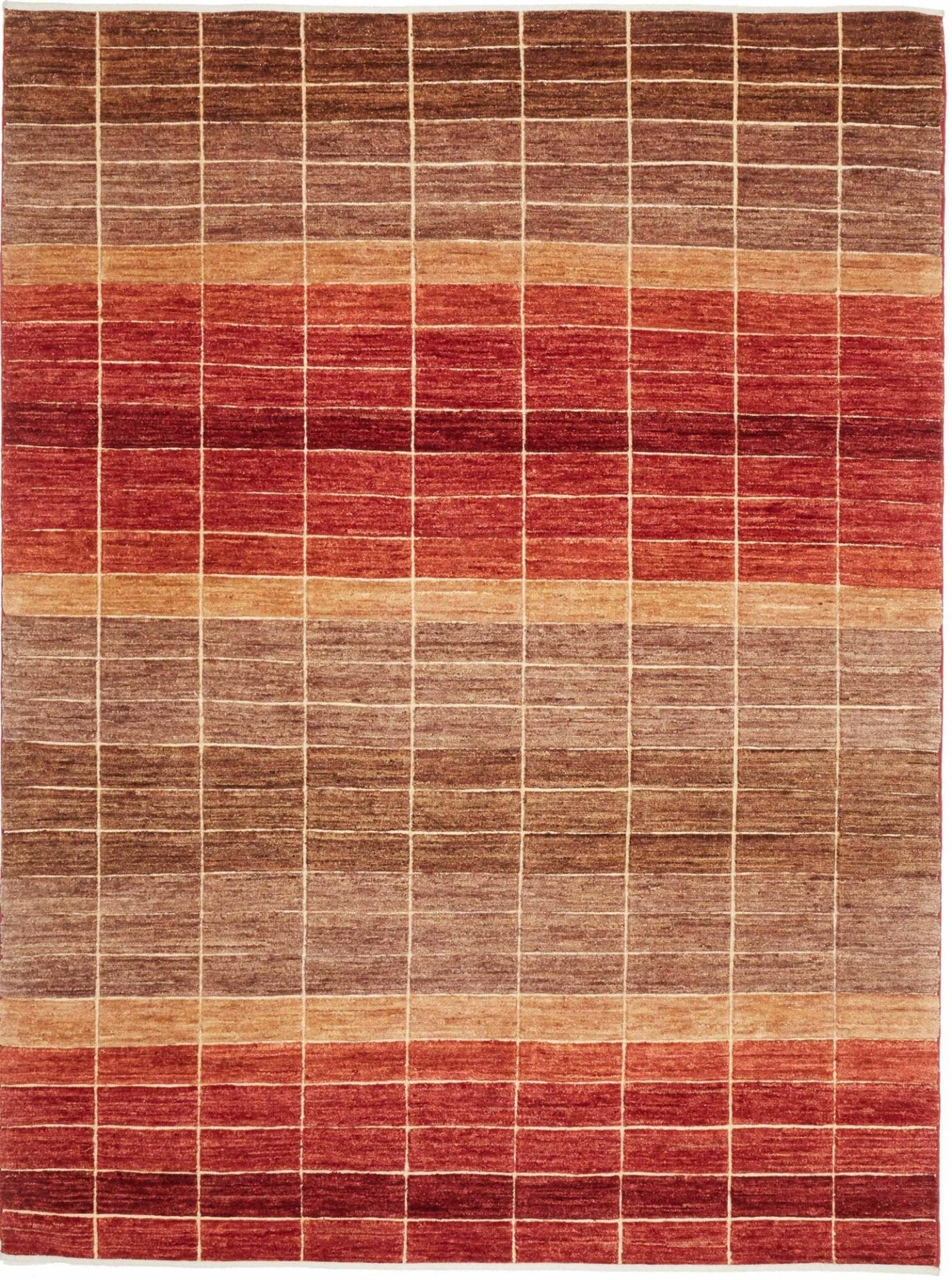 Ziegler Orientteppich 158 x 207 cm, Schurwolle, handgeknüpft