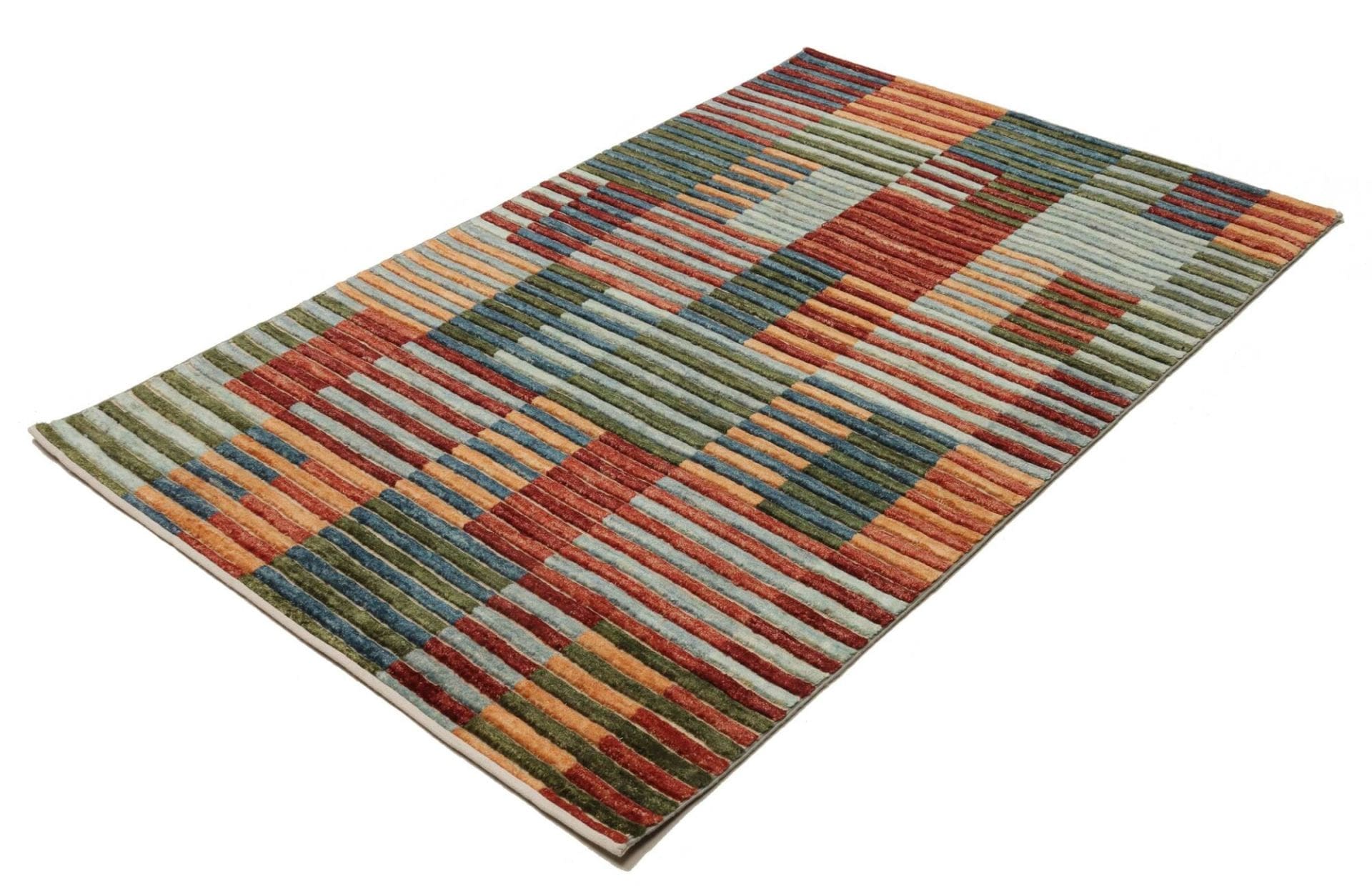 Ziegler Orientteppich 124 x 183cm aus Schurwolle, handgeknüpft