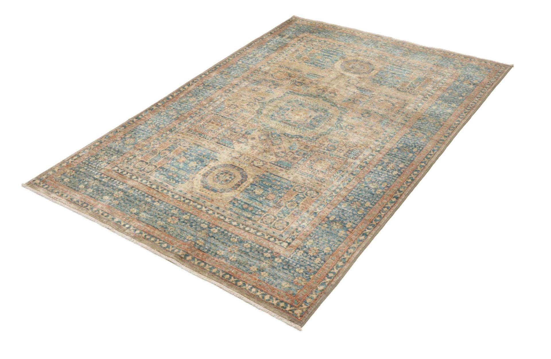 Orientteppich Mamluk 125 x 183cm | Schurwolle | handgeknüpft