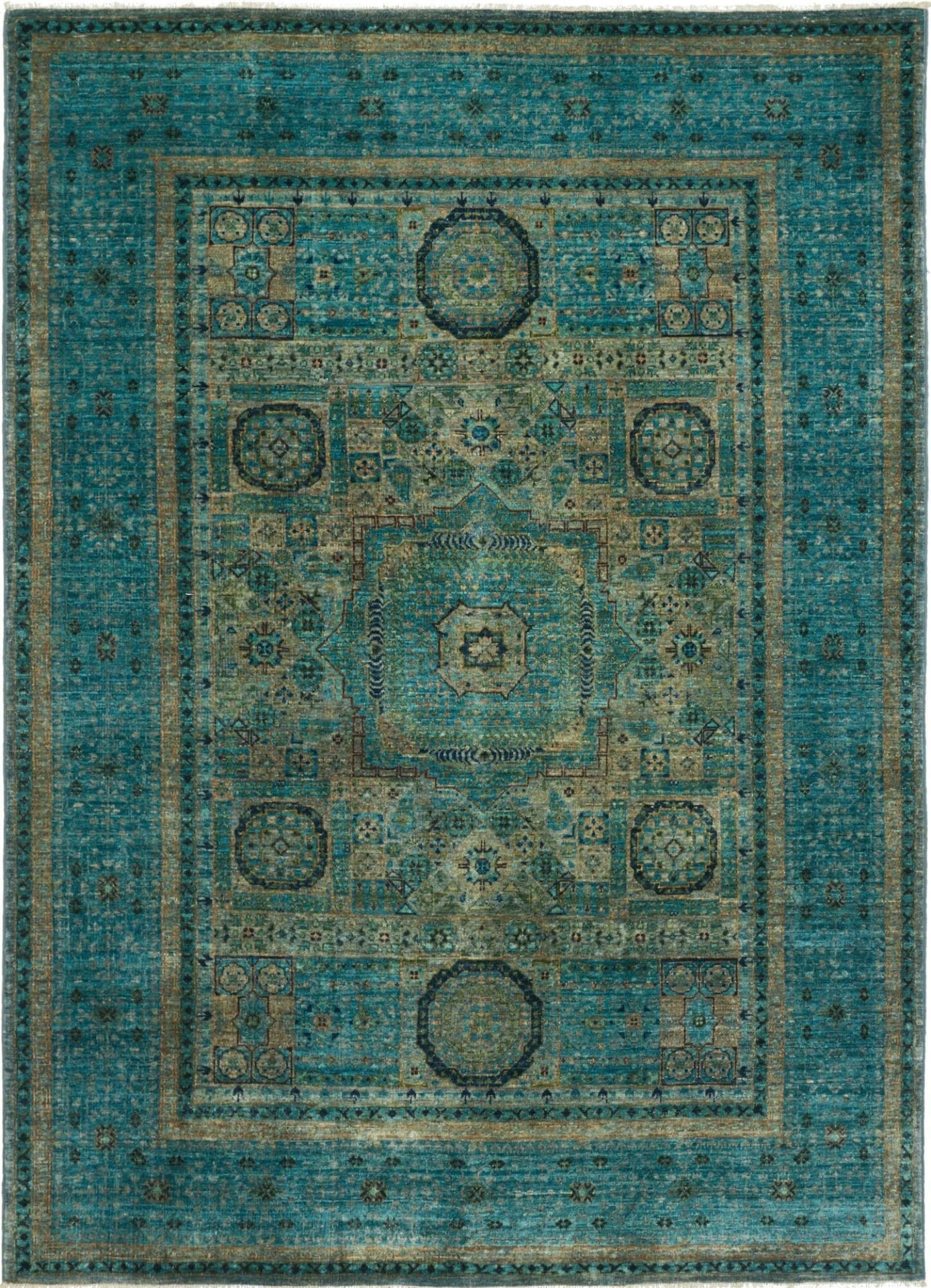 Orientteppich Mamluk 149 x 199 cm, Seide, handgeknüpft