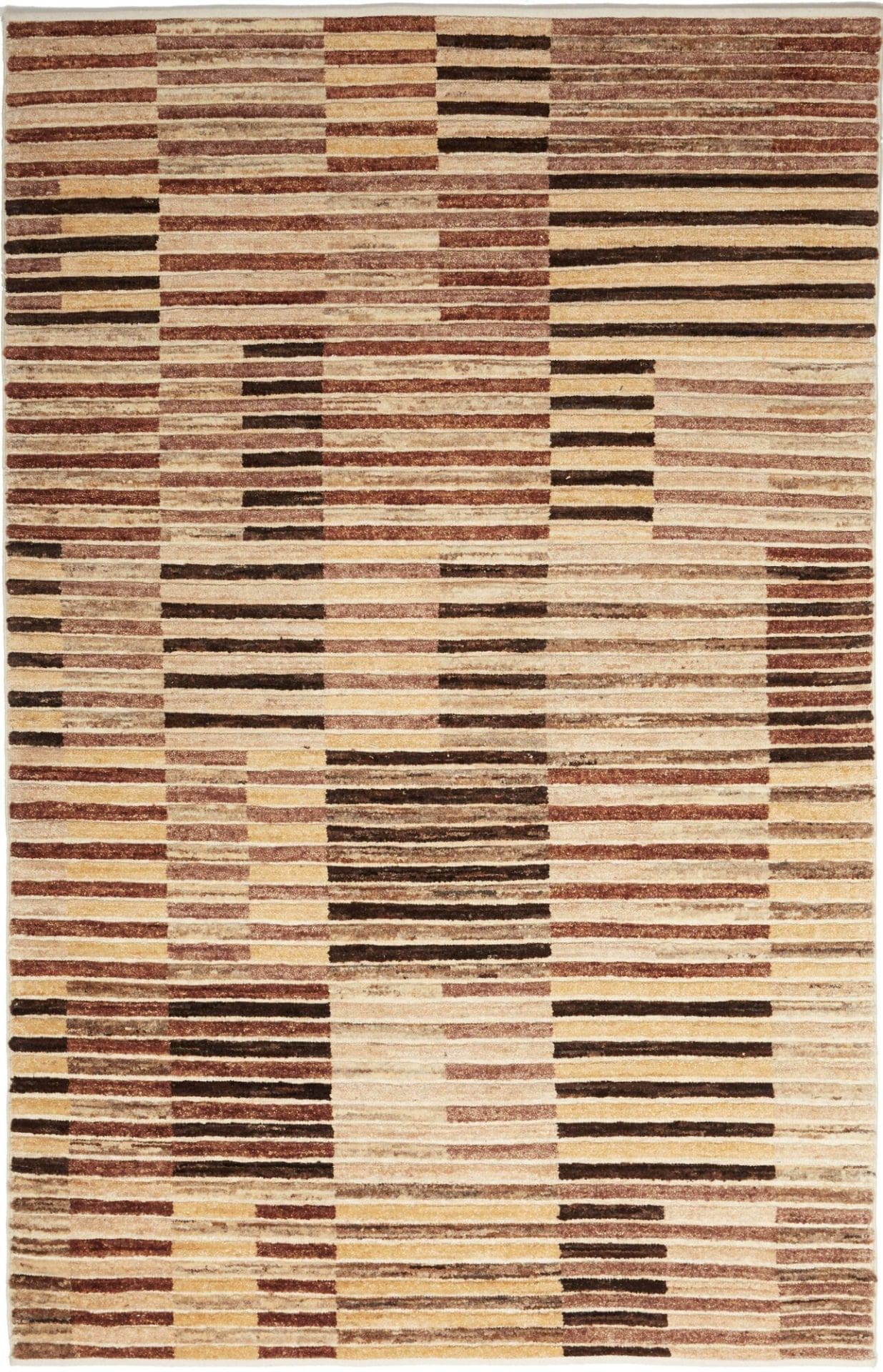 Ziegler Orientteppich 128 x 196 cm aus Schurwolle, handgeknüpft