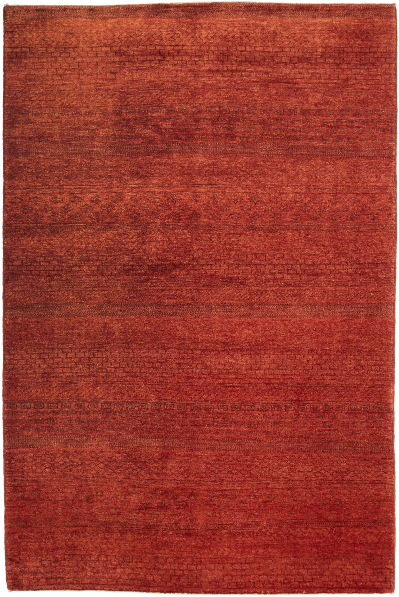Loribaft Orientteppich 126 x 187cm aus Schurwolle, handgeknüpft