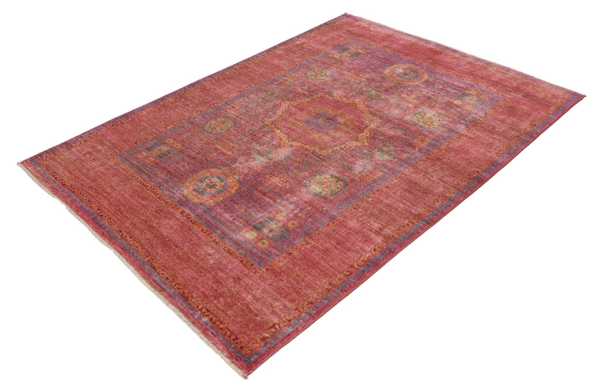 Mamluk Orientteppich 149 x 204cm, Schurwolle, handgeknüpft
