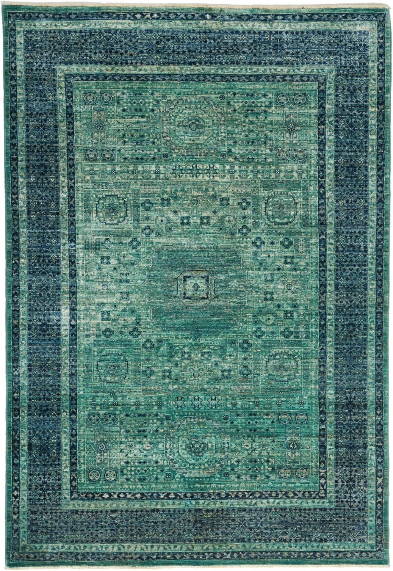 Mamluk Orientteppich 132 x 188 cm – Handgeknüpft aus Schurwolle