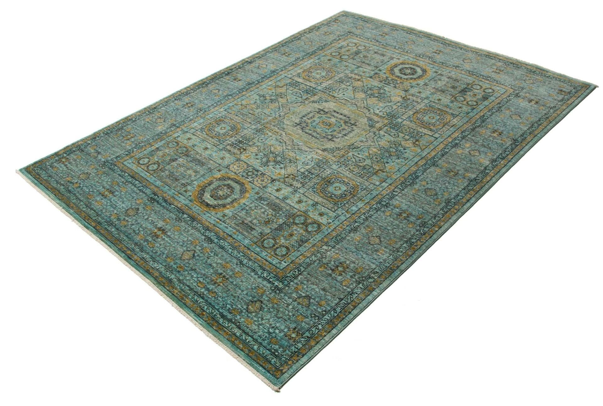 Mamluk Orientteppich 152 x 199cm | Handgeknüpft, Schurwolle