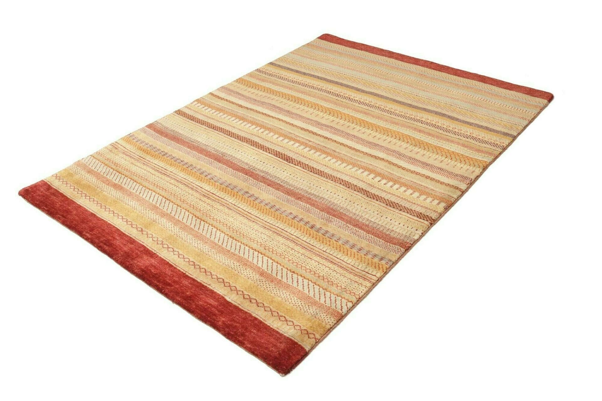 Orientteppich Loribaft 146 x 202 cm aus Schurwolle, handgeknüpft