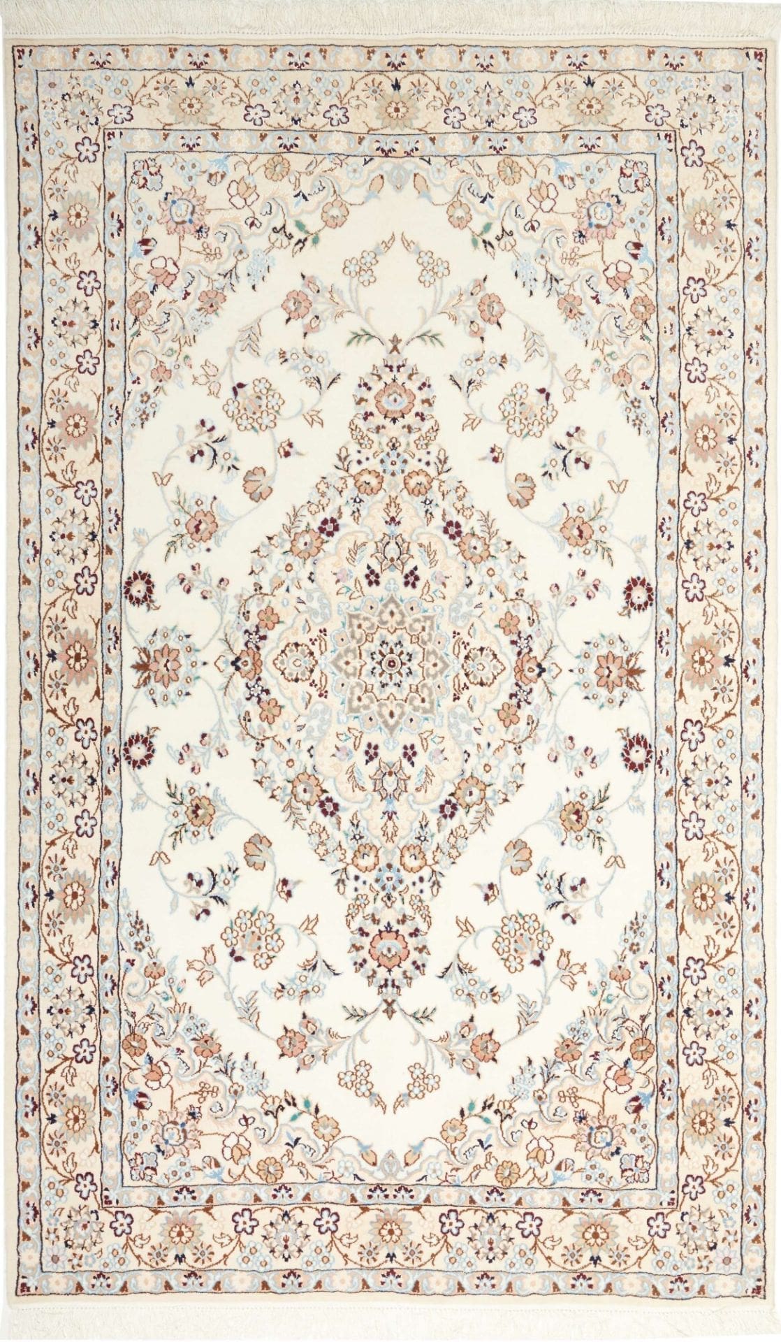 Orientteppich Nain 133 x 215 cm - Exklusiv handgeknüpft