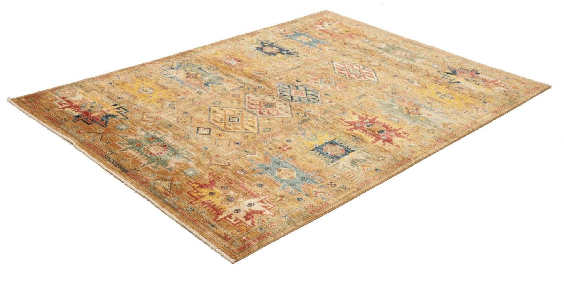 Samarkand Orientteppich 153 x 210cm, Wolle, handgeknüpft