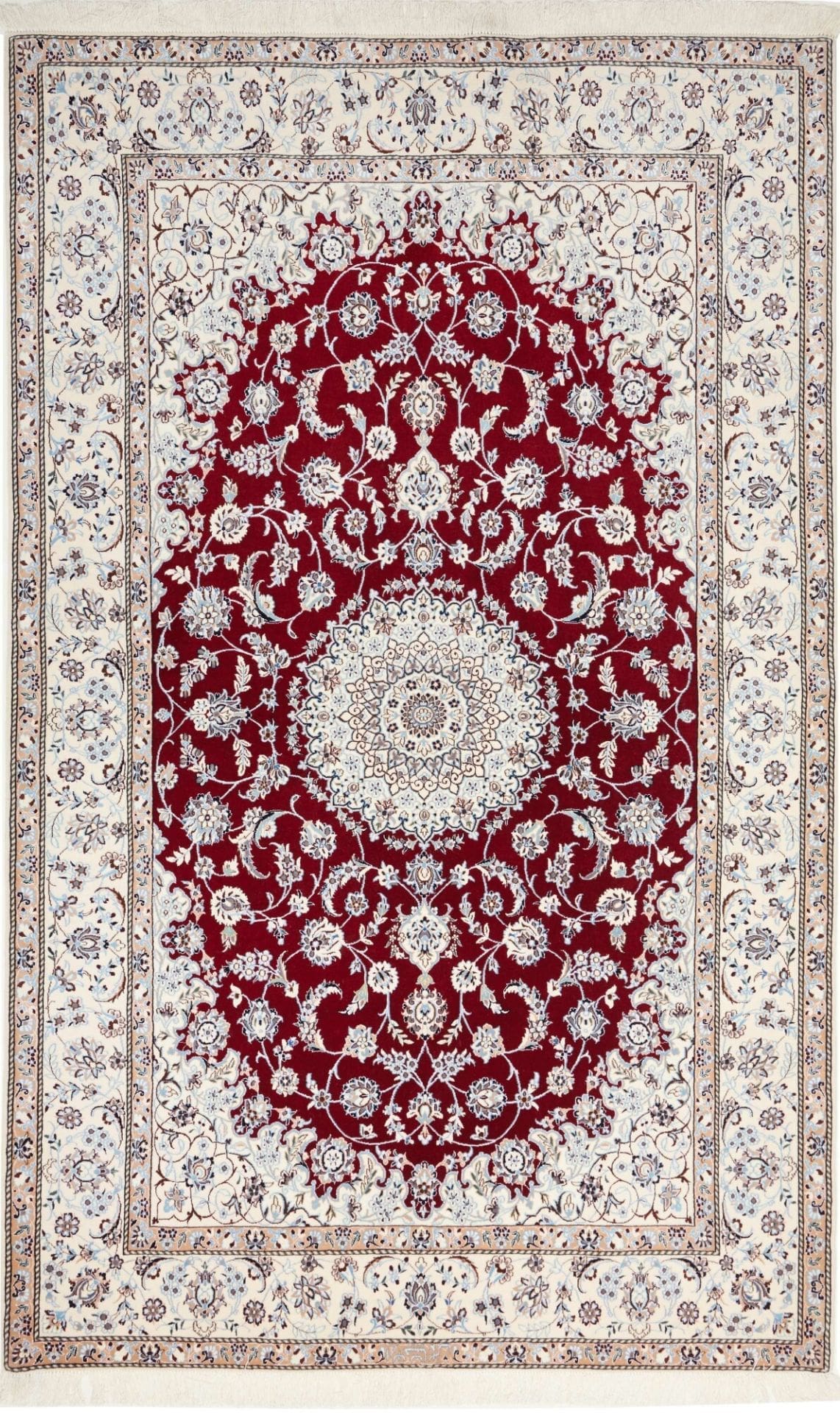 Nain 6La 138 x 217cm | Exklusiver Perserteppich handgeknüpft