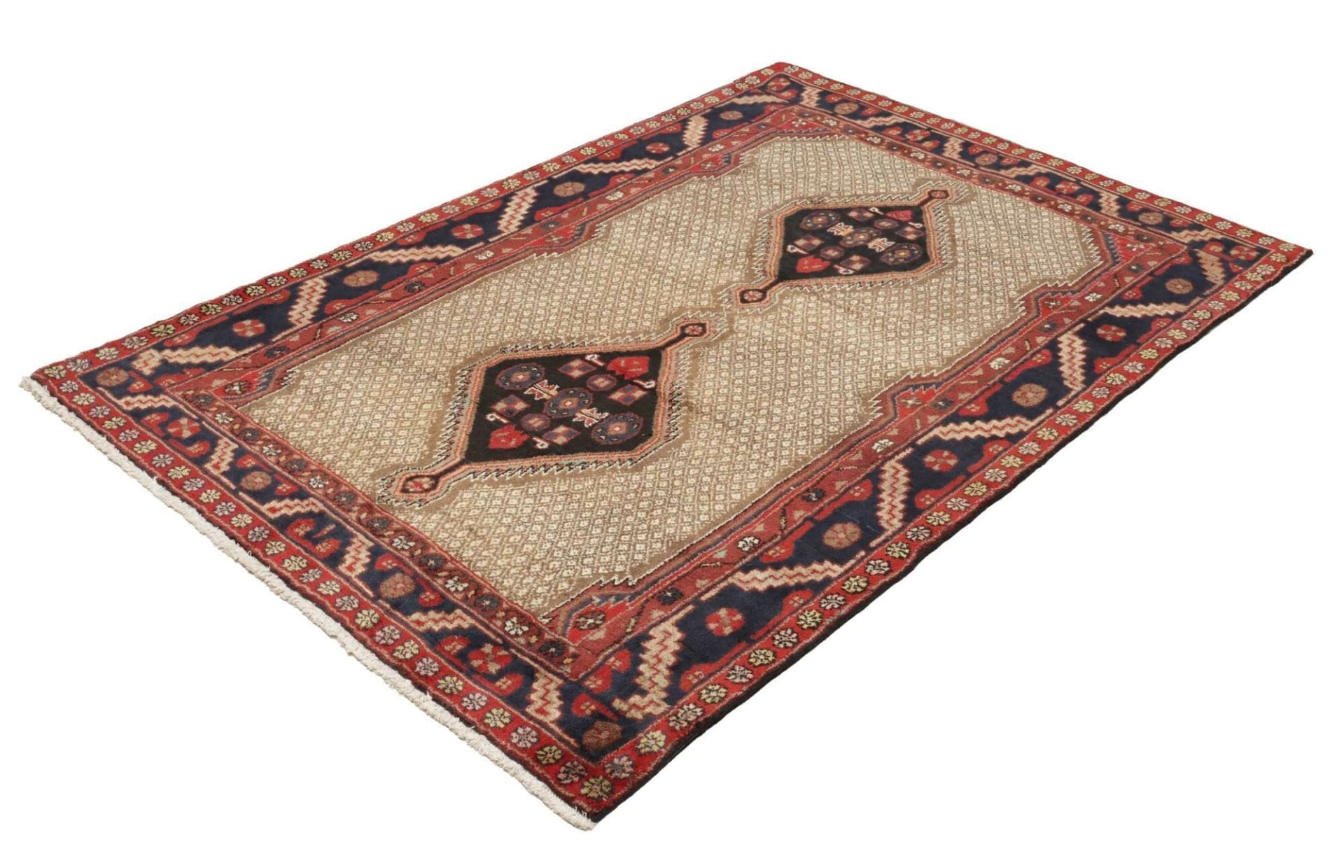 Orientteppich Hosseinabad 130 x 182cm – Handgeknüpft aus Schurwolle