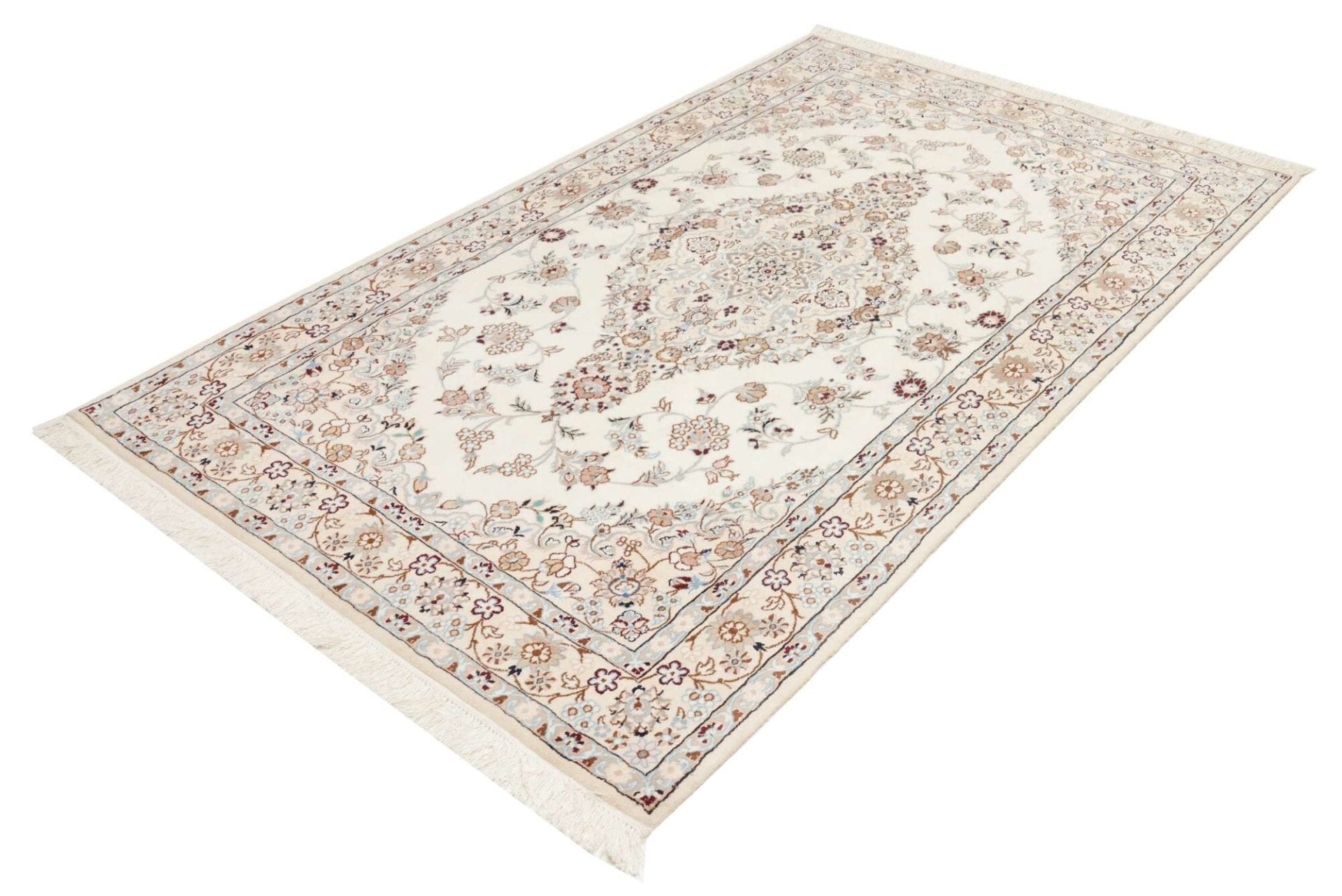 Orientteppich Nain 133 x 215 cm - Exklusiv handgeknüpft