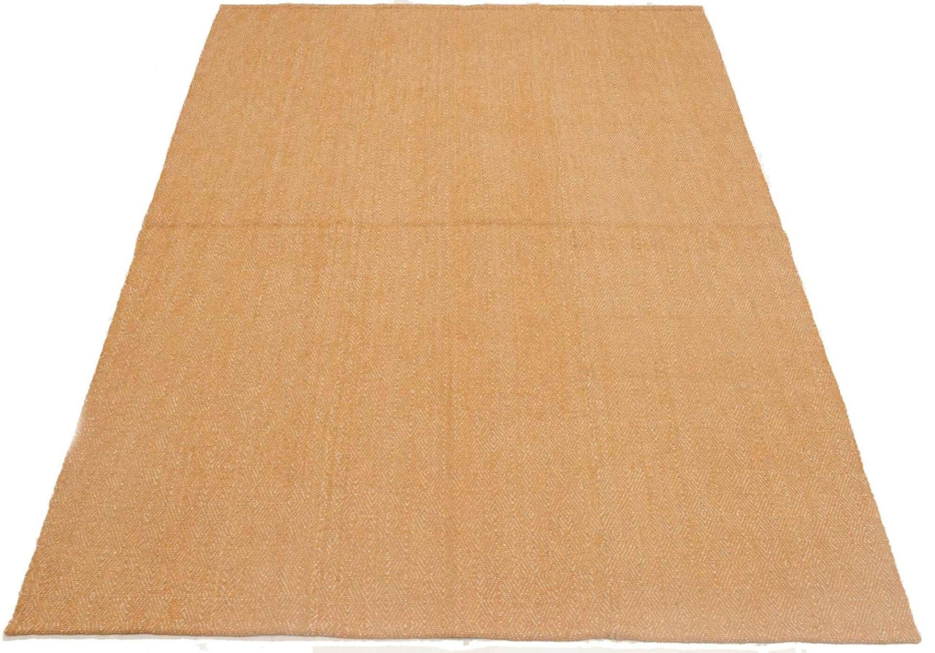 Kelim Teppich 152 x 199 cm – Handgewebt, rustikales Design