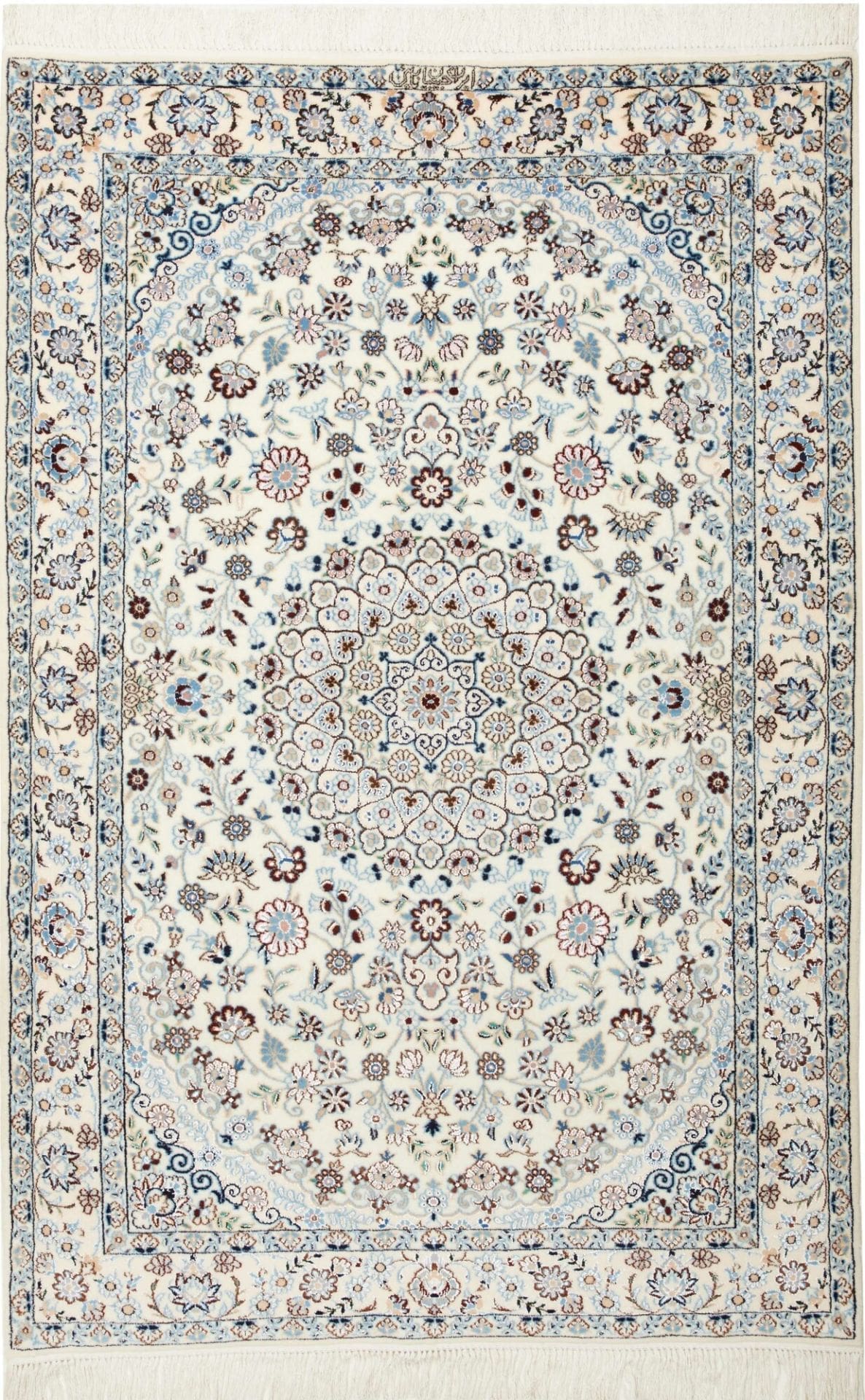Nain Perserteppich 112 x 165 cm, Schurwolle, handgeknüpft
