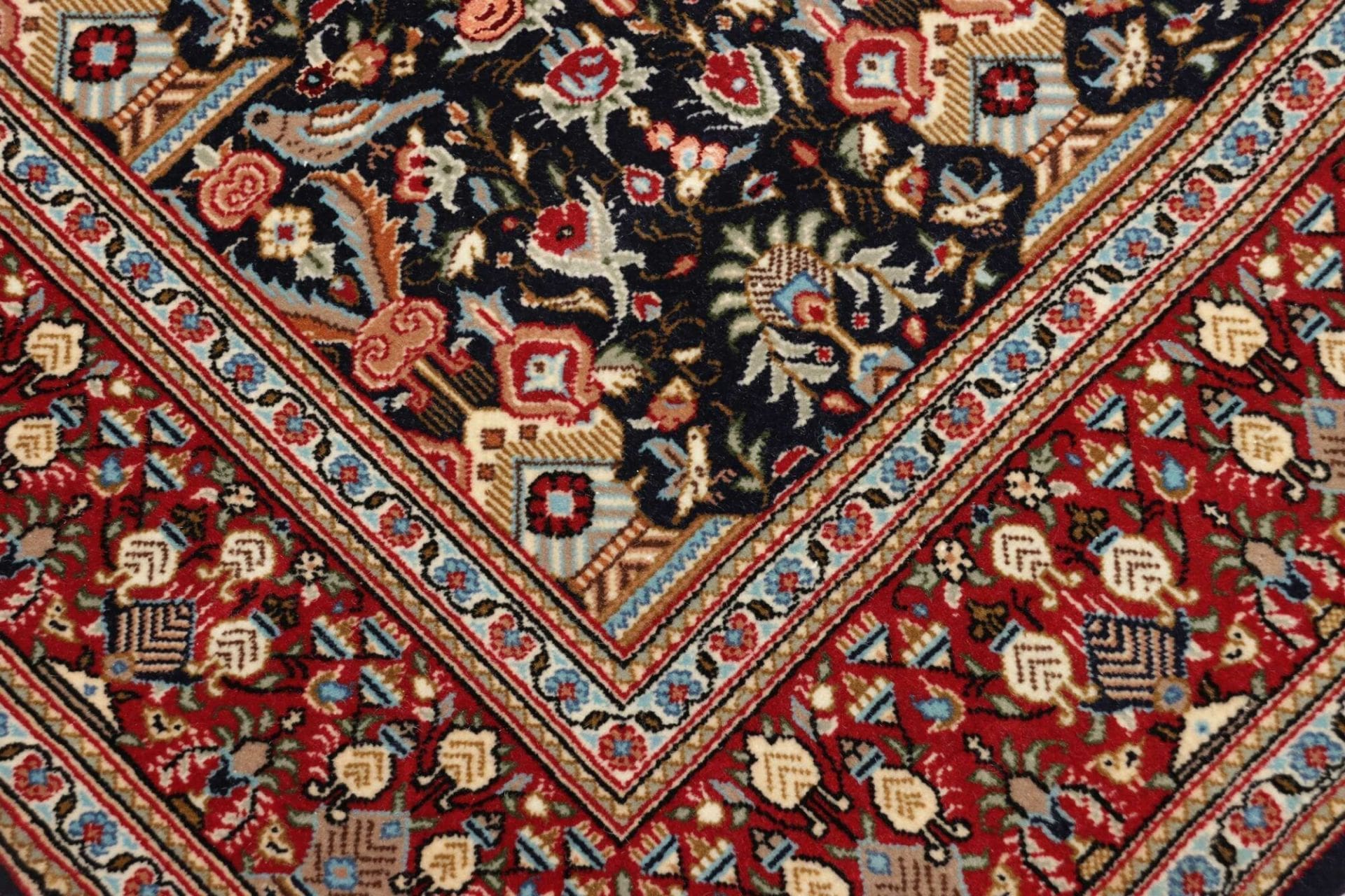 Isfahan Teppich 102 x 153cm, 600.000 Knoten, handgeknüpft