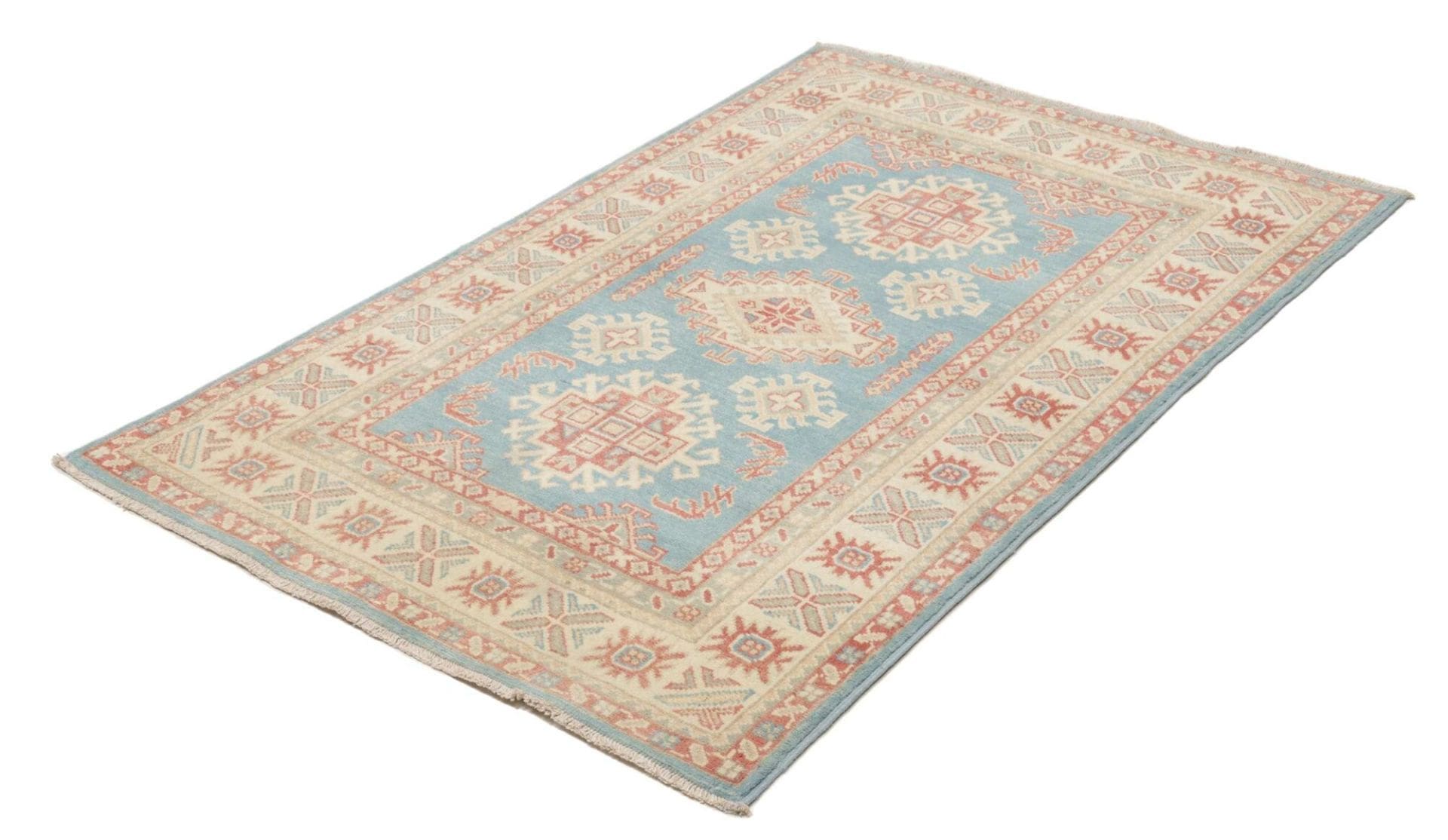 Kazak Orientteppich 102 x 149 cm – Handgeknüpft, Schurwolle