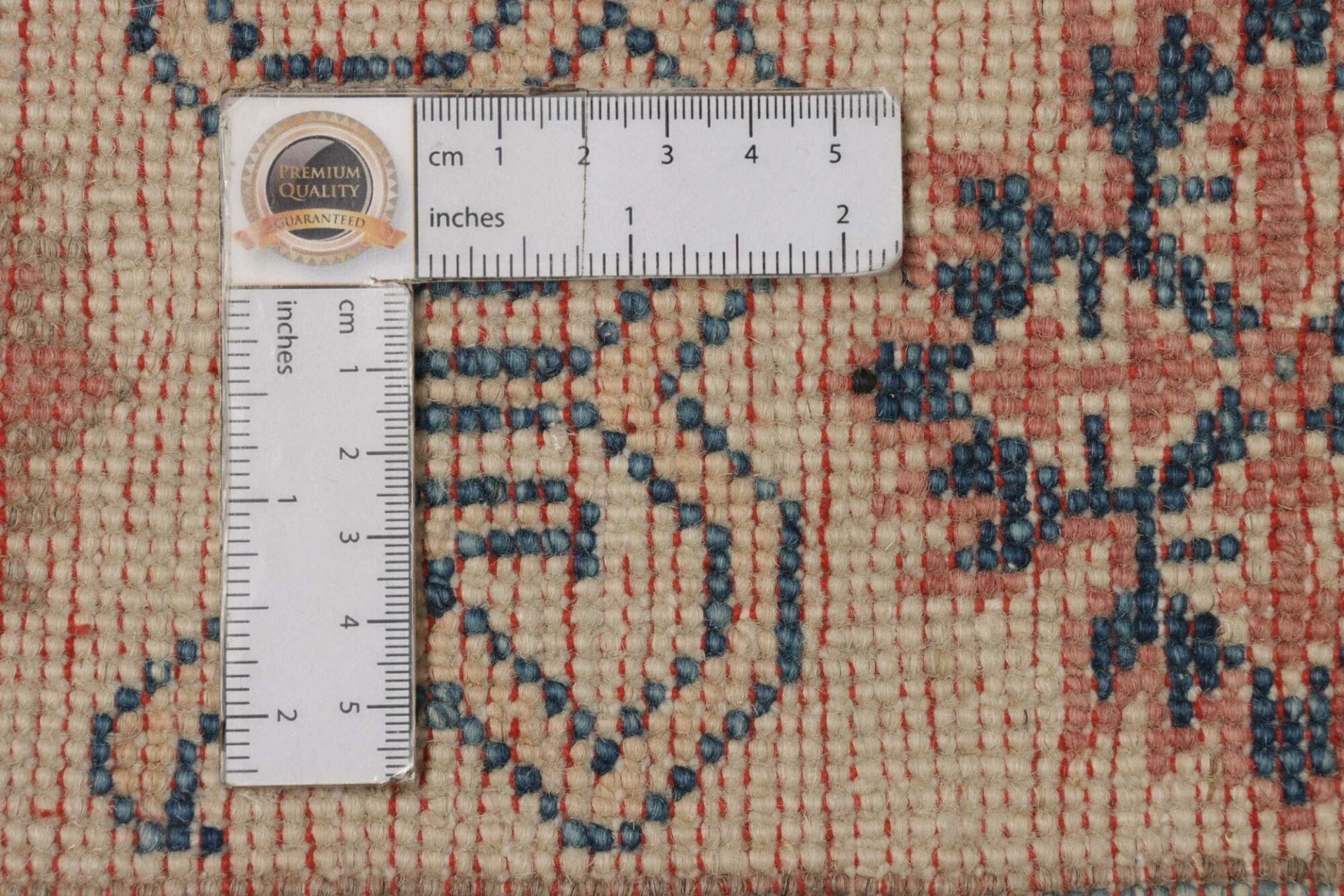 Kazak Orientteppich 121 x 181 cm mit geometrischen Mustern, handgeknüpft