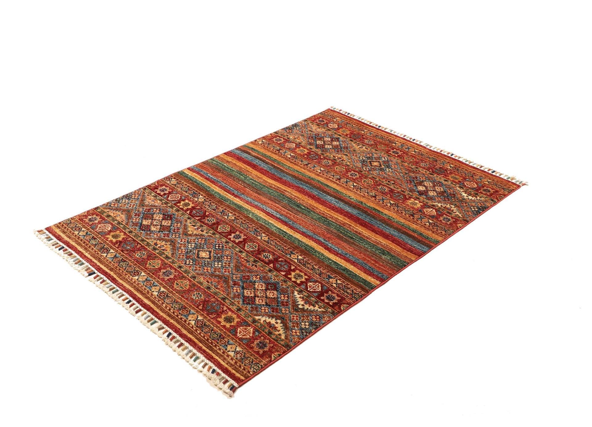 Orientteppich Samarkand 102 x 141 cm, Wolle, handgeknüpft