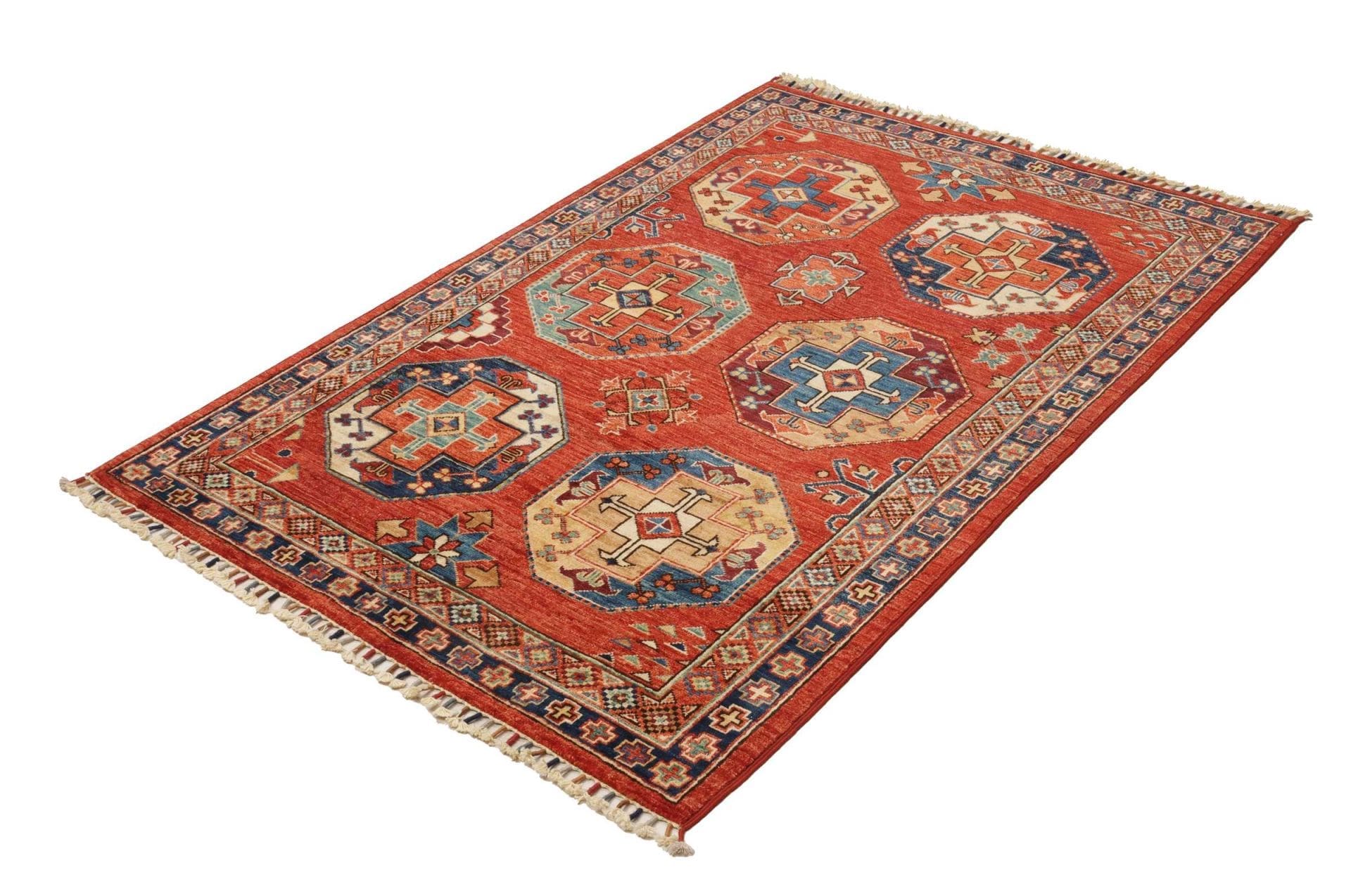 Ziegler Teppich 109 x 152 cm aus Schurwolle – handgeknüpft Orientteppich