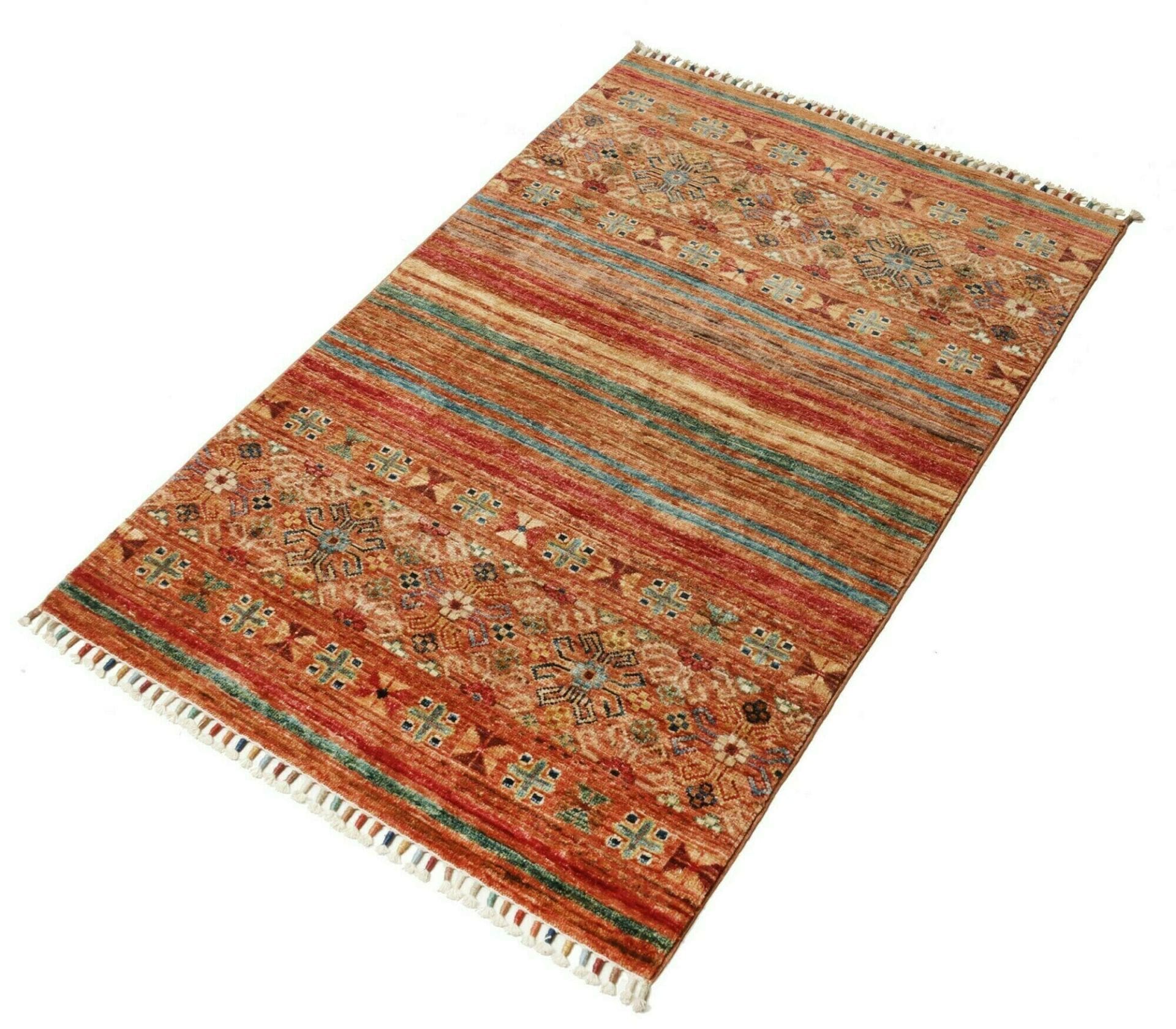 Orientteppich Samarkand 82 x 122cm, handgeknüpft, Schurwolle