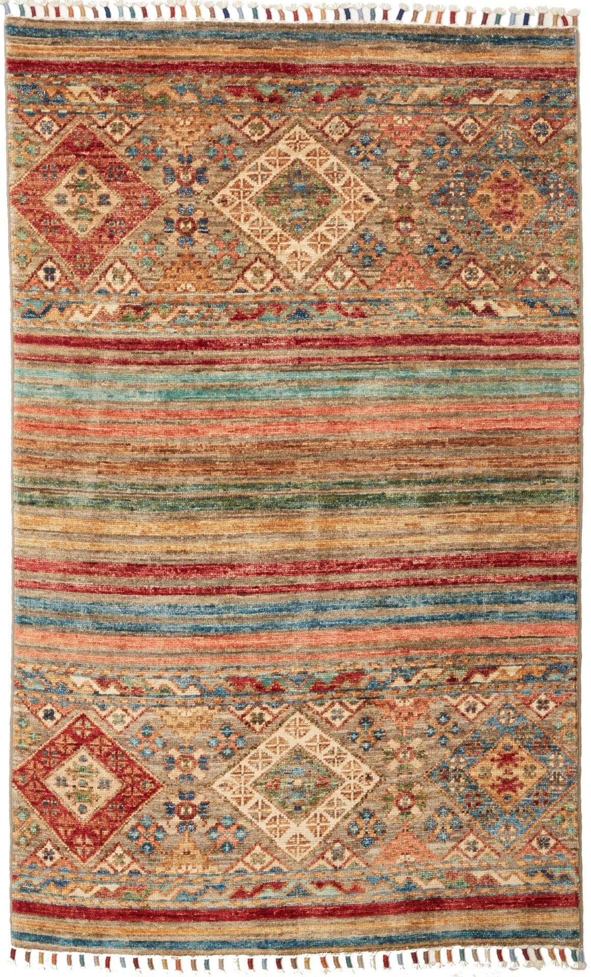 Orientteppich Samarkand 82 x 130cm, handgeknüpft, Schurwolle