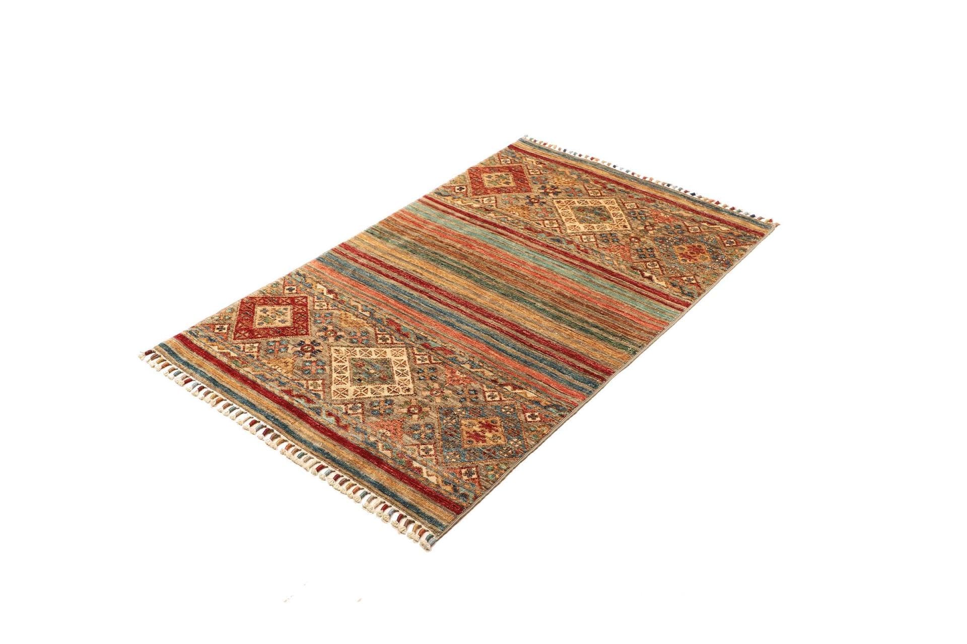 Orientteppich Samarkand 82 x 130cm, handgeknüpft, Schurwolle