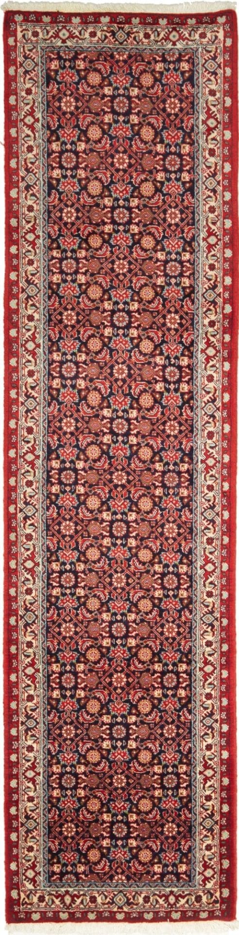 Sandjan 66 x 252cm Perserteppich aus Schurwolle, handgeknüpft