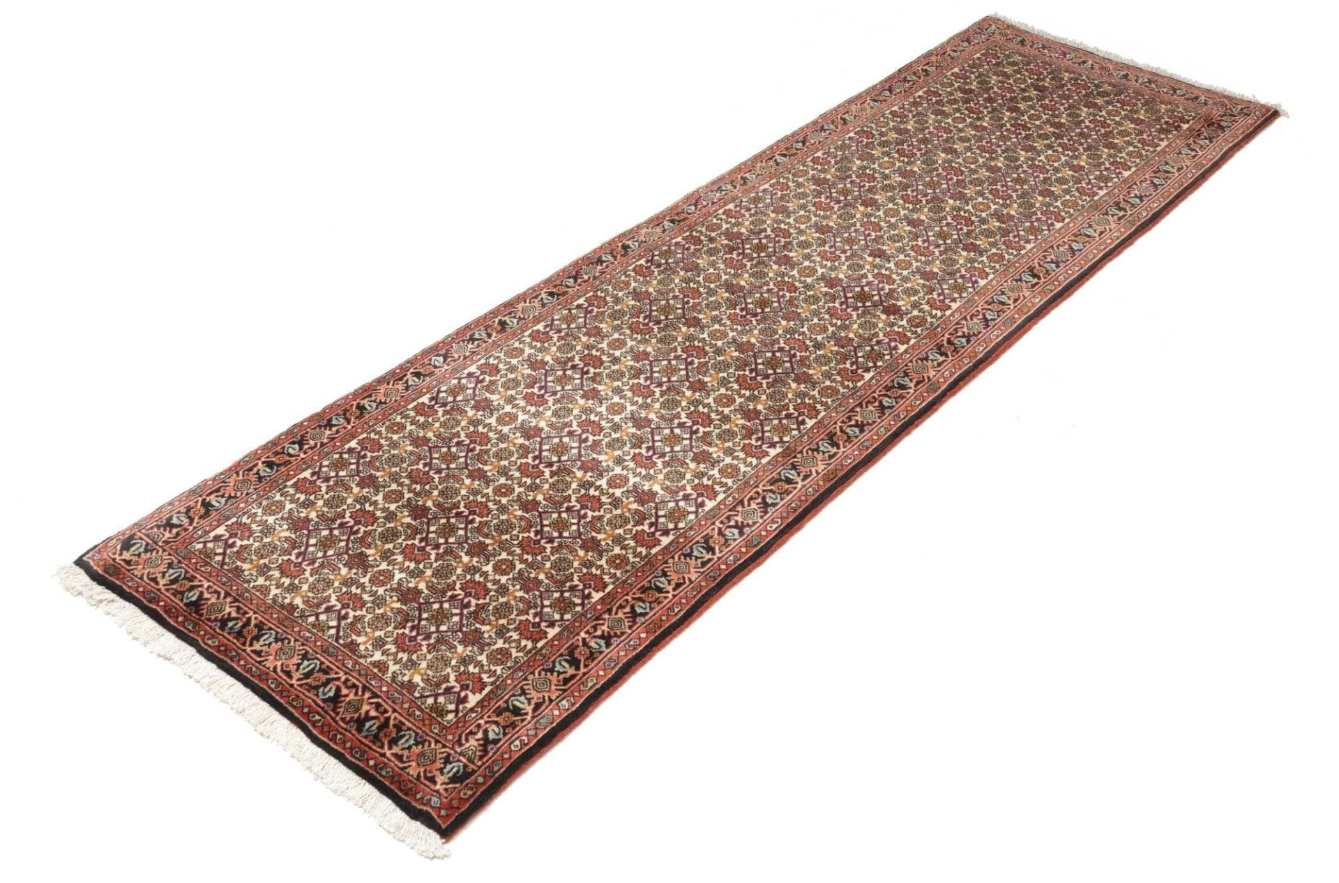 Bidjar Teppich 68 x 211cm aus Schurwolle, handgeknüpft, Perserteppich