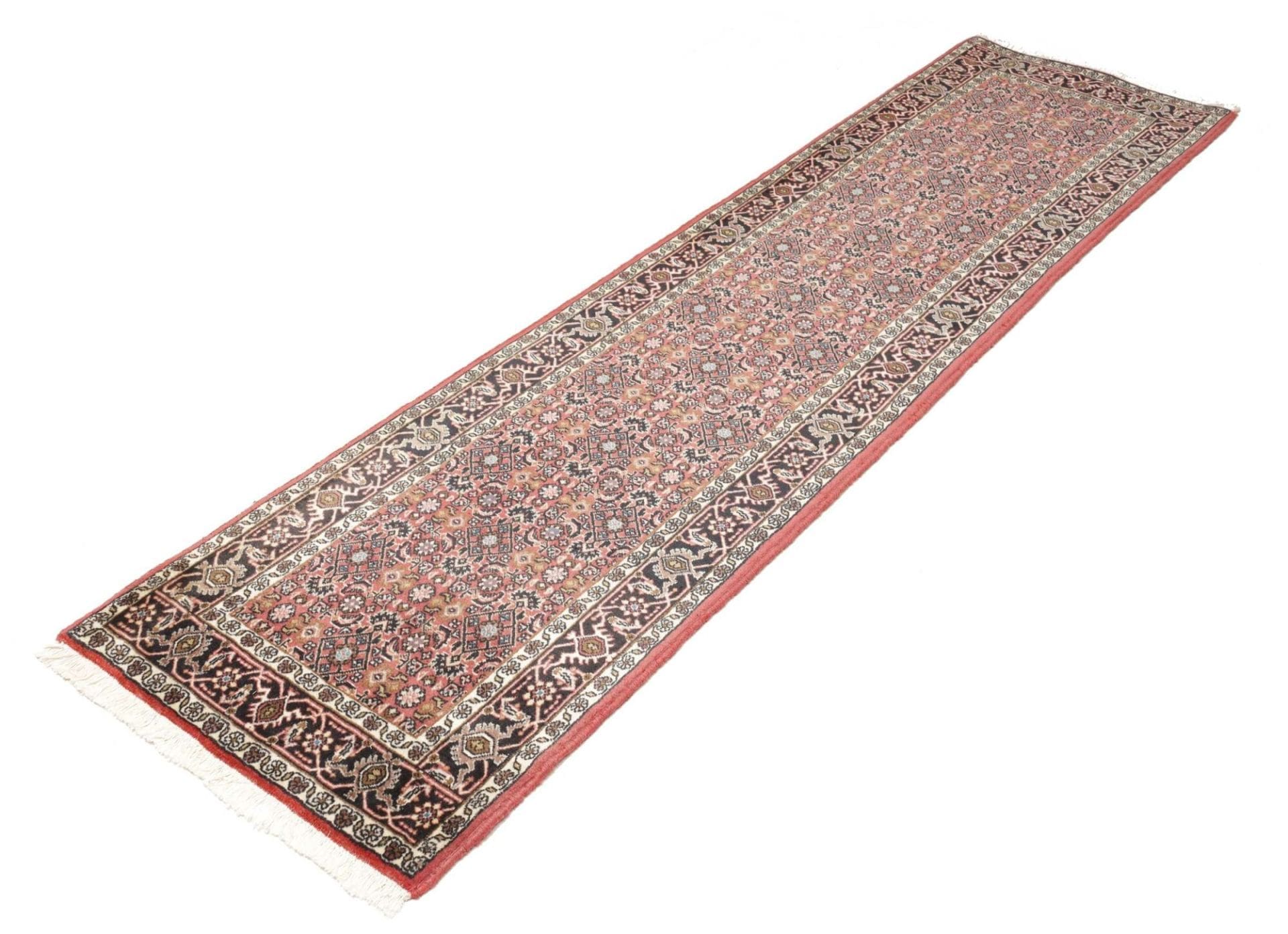 Sandjan Perserteppich 62 x 235cm, Schurwolle, handgeknüpft
