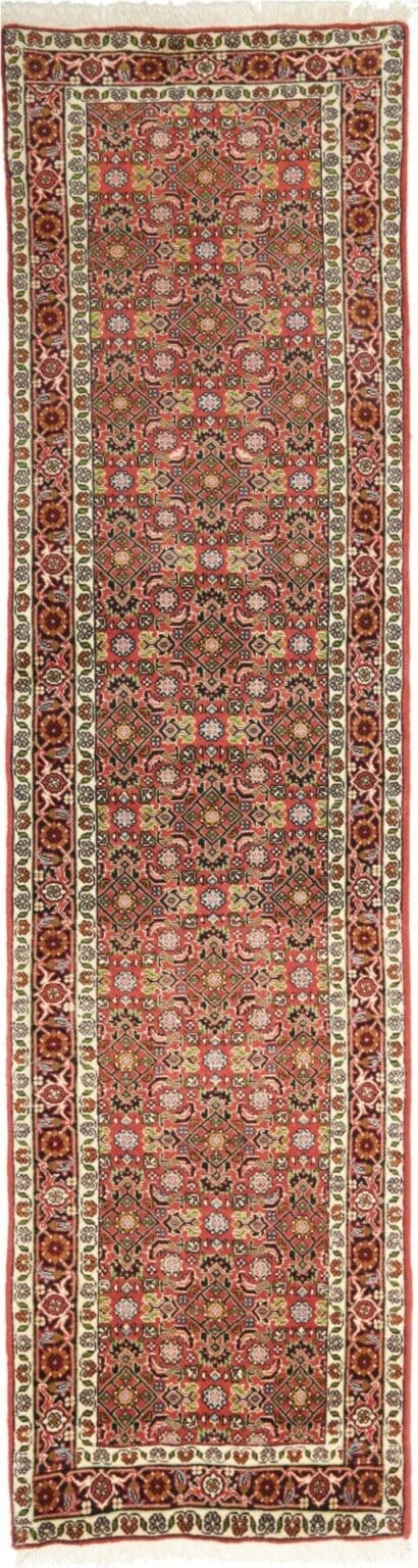 Sandjan 67 x 245cm Perserteppich aus Schurwolle, handgeknüpft