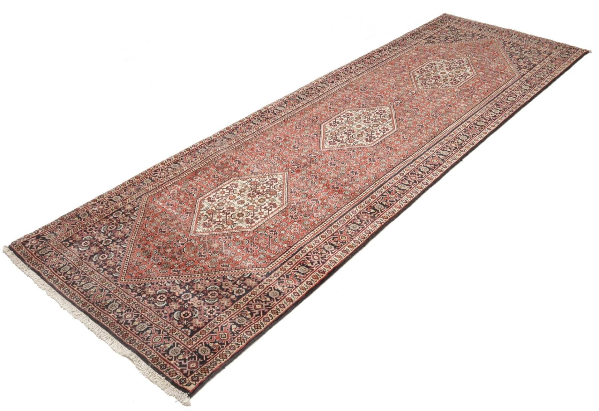 Bidjar Teppich 96 x 290 cm - Handgeknüpft, Schurwolle, robust