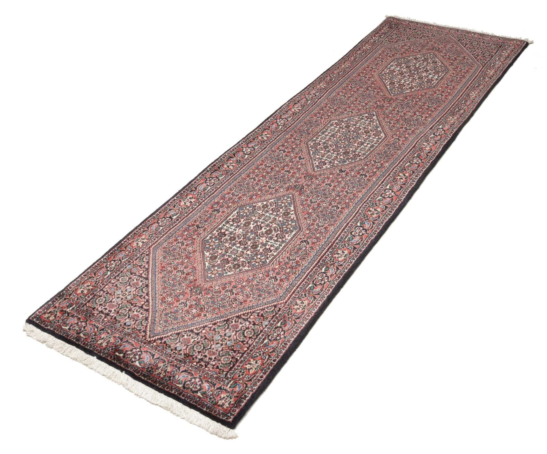 Bidjar Teppich 77 x 249 cm - Handgeknüpft, Exklusiv, Schurwolle