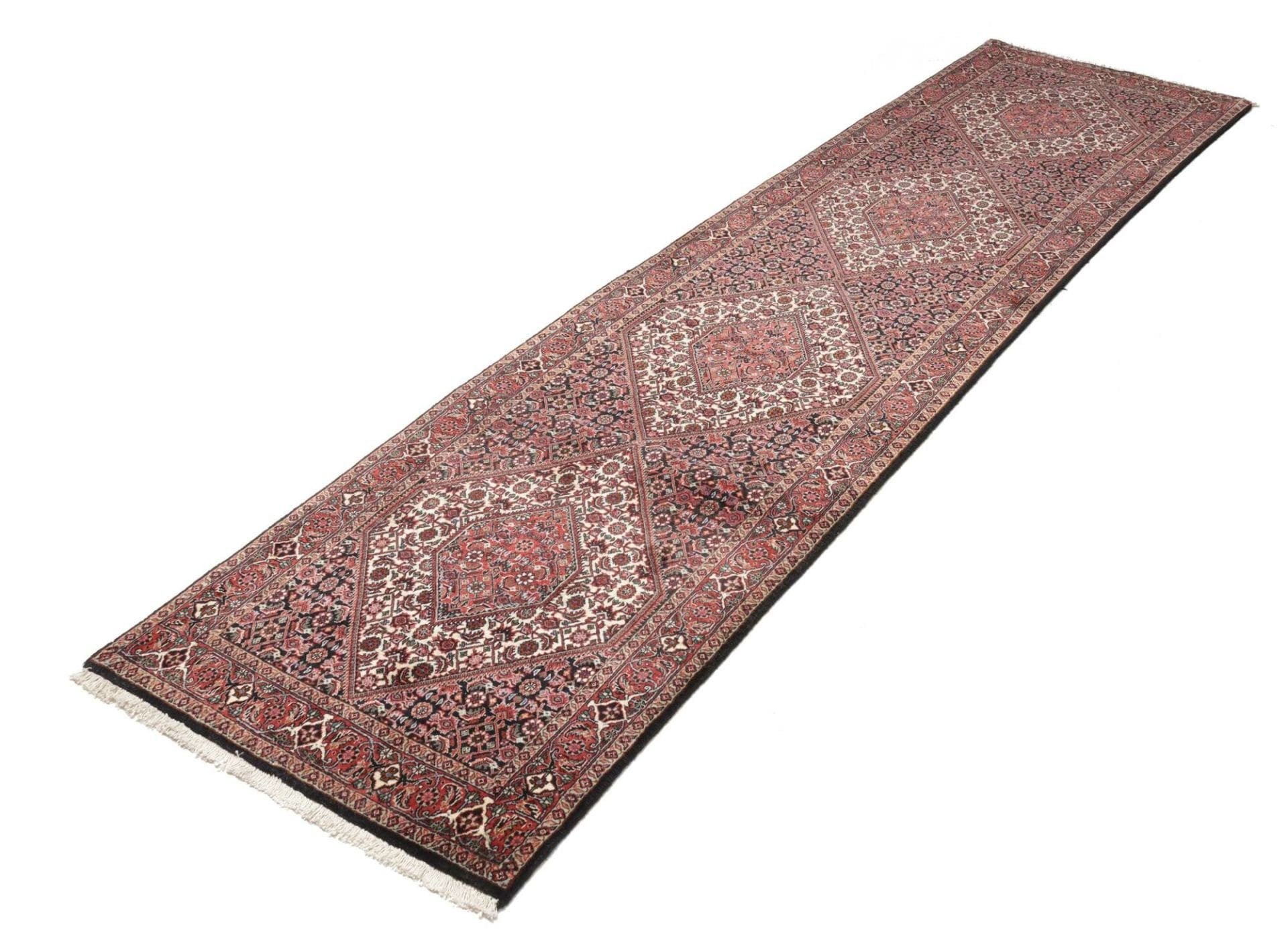 Bidjar Teppich 80 x 310 cm - Handgeknüpft - Exklusives Design