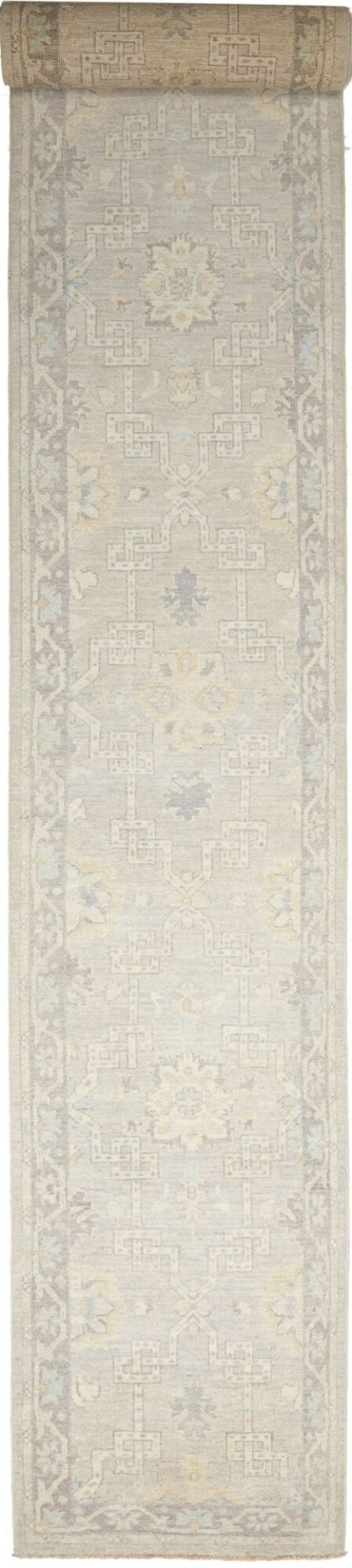 Ziegler Teppich 73 x 586cm aus Schurwolle, handgeknüpft, Orientteppich