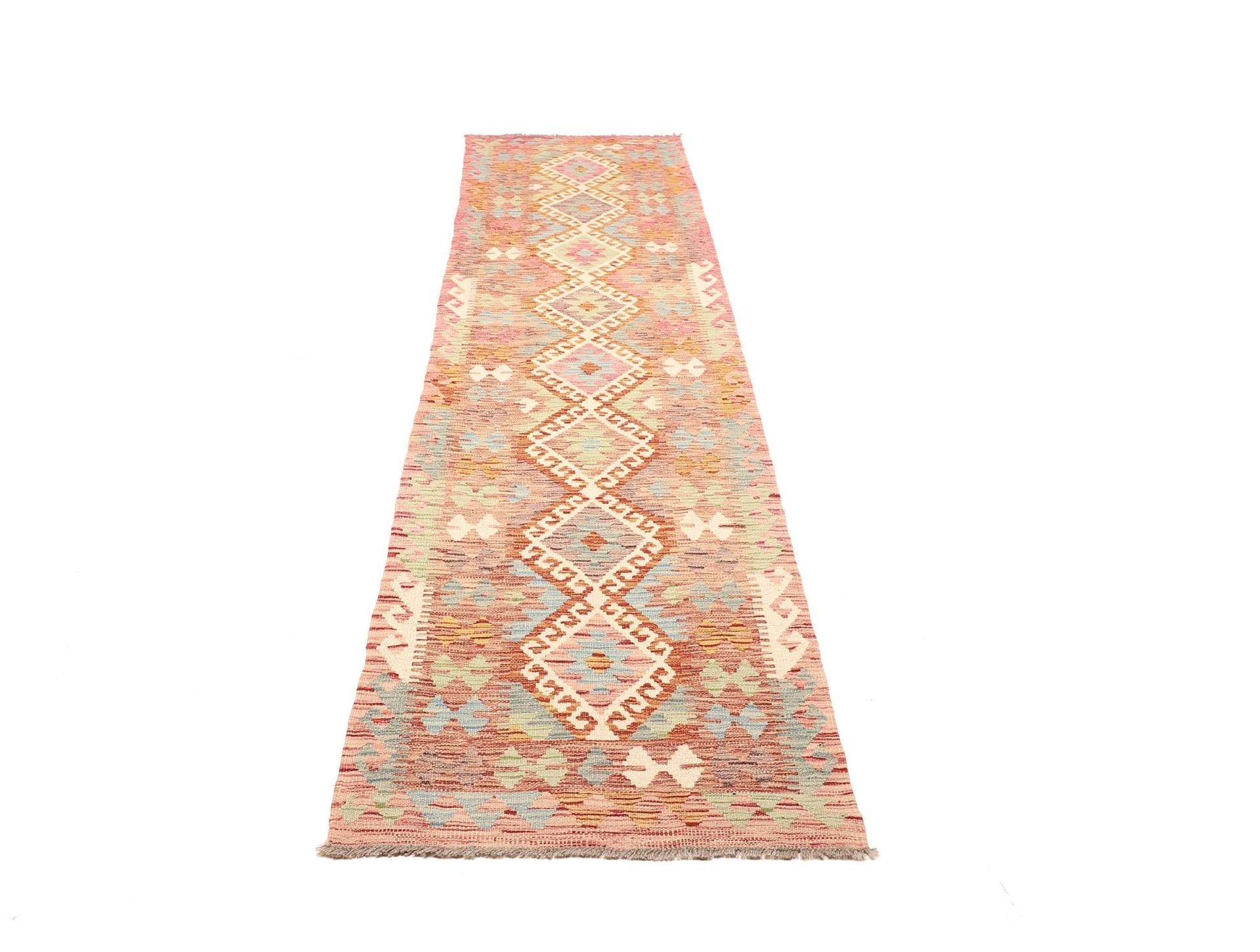 Orientteppich 83 x 303cm aus Schurwolle, handgewebt, Pakistan