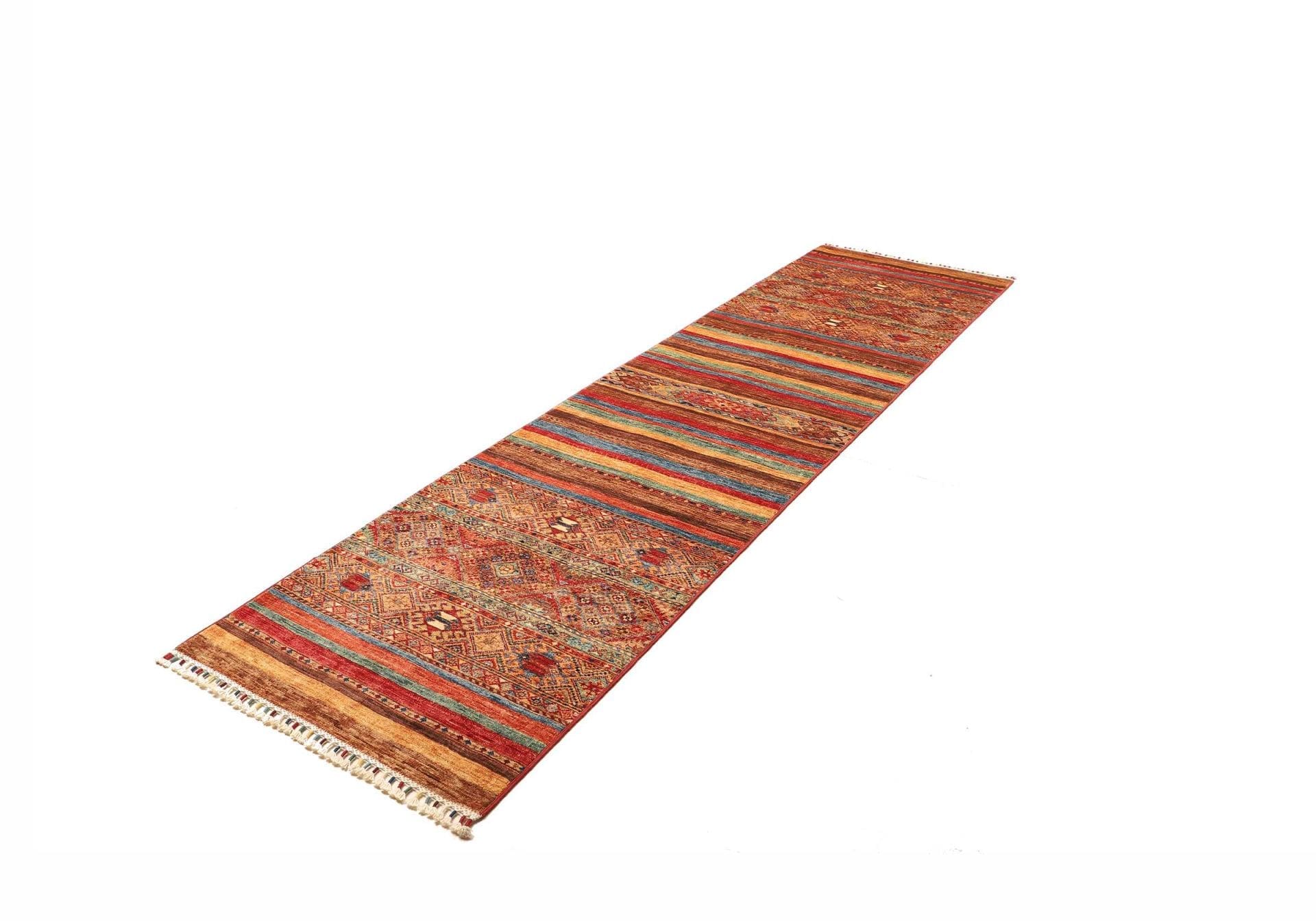 Samarkand Orientteppich 84 x 302 cm, handgeknüpft, Wolle