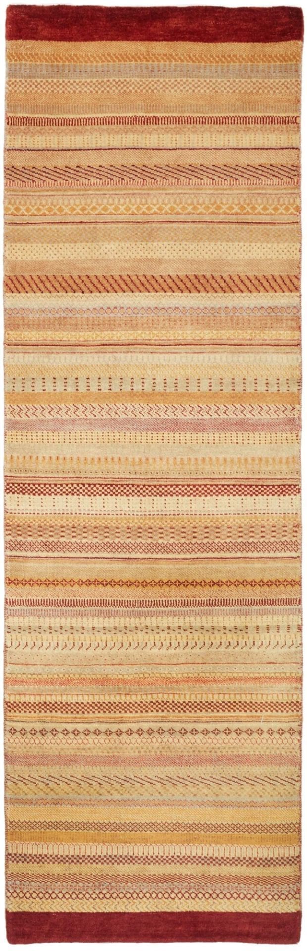 Orientteppich Loribaft 81 x 244cm aus Schurwolle, handgeknüpft