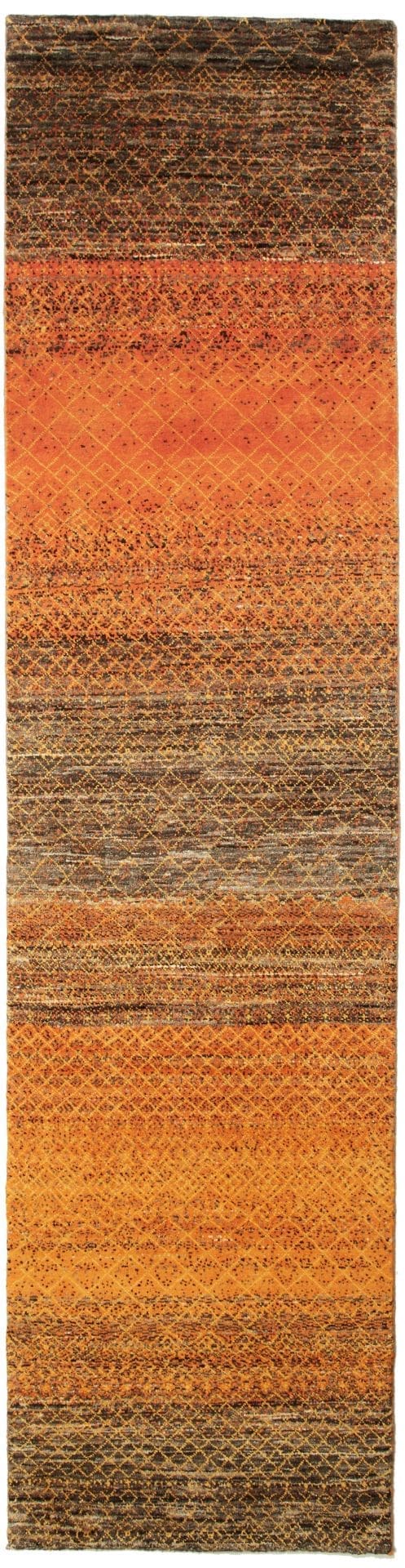 Orientteppich Loribaft 80 x 298 cm aus Schurwolle, handgeknüpft