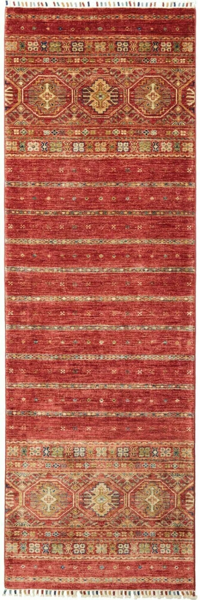 Orientteppich Samarkand 82 x 243 cm - Handgeknüpft, Wolle