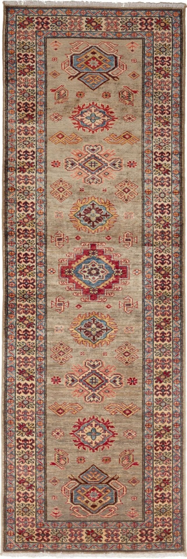 Kazak Orientteppich 83 x 246 cm - Handgeknüpft, Schurwolle