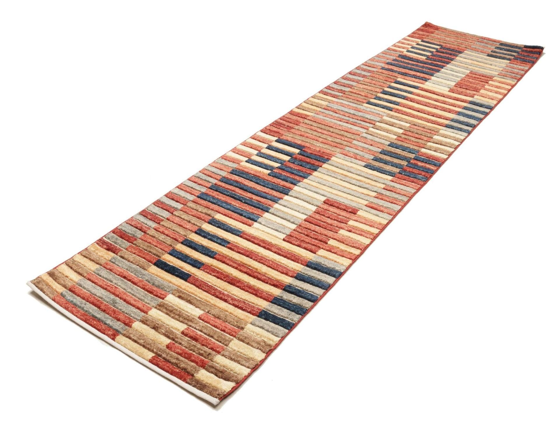 Ziegler Orientteppich 80 x 297cm aus Schurwolle, handgeknüpft