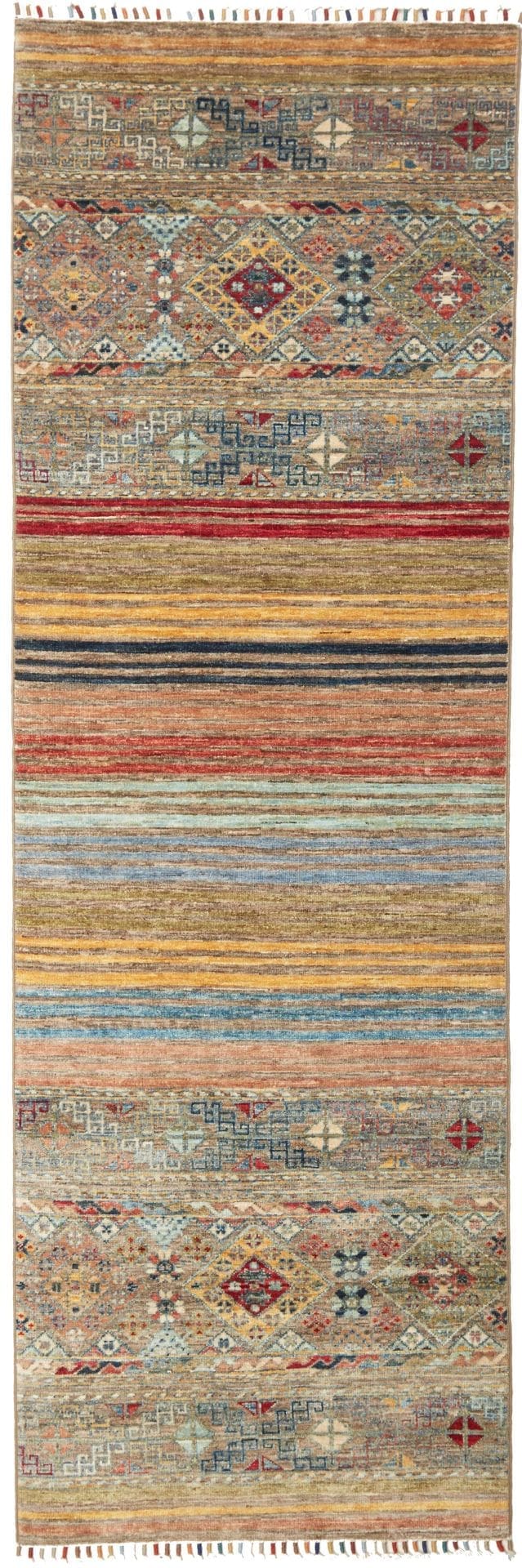 Orientteppich Samarkand 83 x 244cm, Schurwolle, handgeknüpft