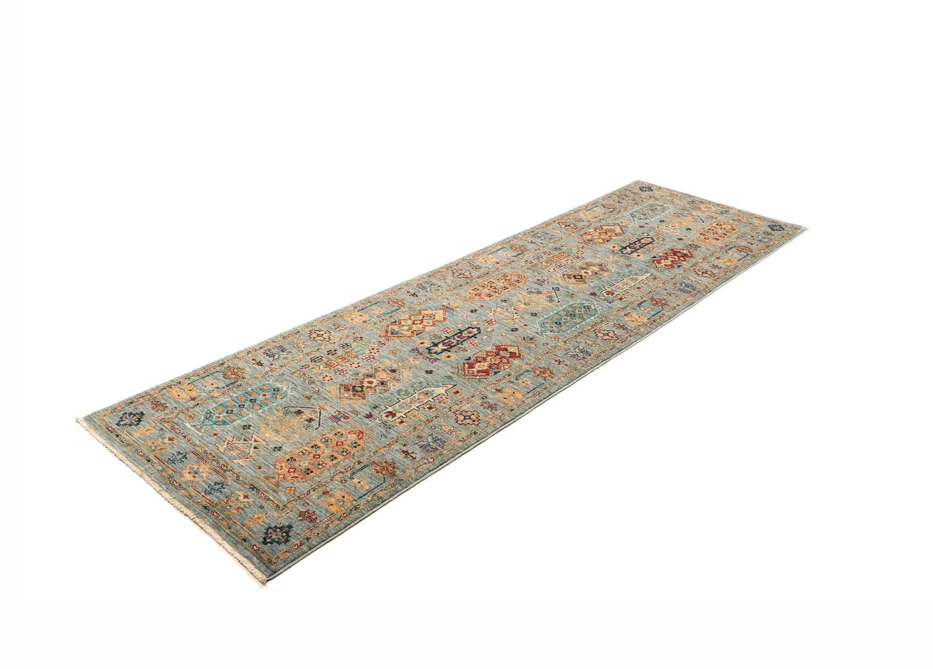 Samarkand Orientteppich 82 x 258cm, handgeknüpft, Wolle