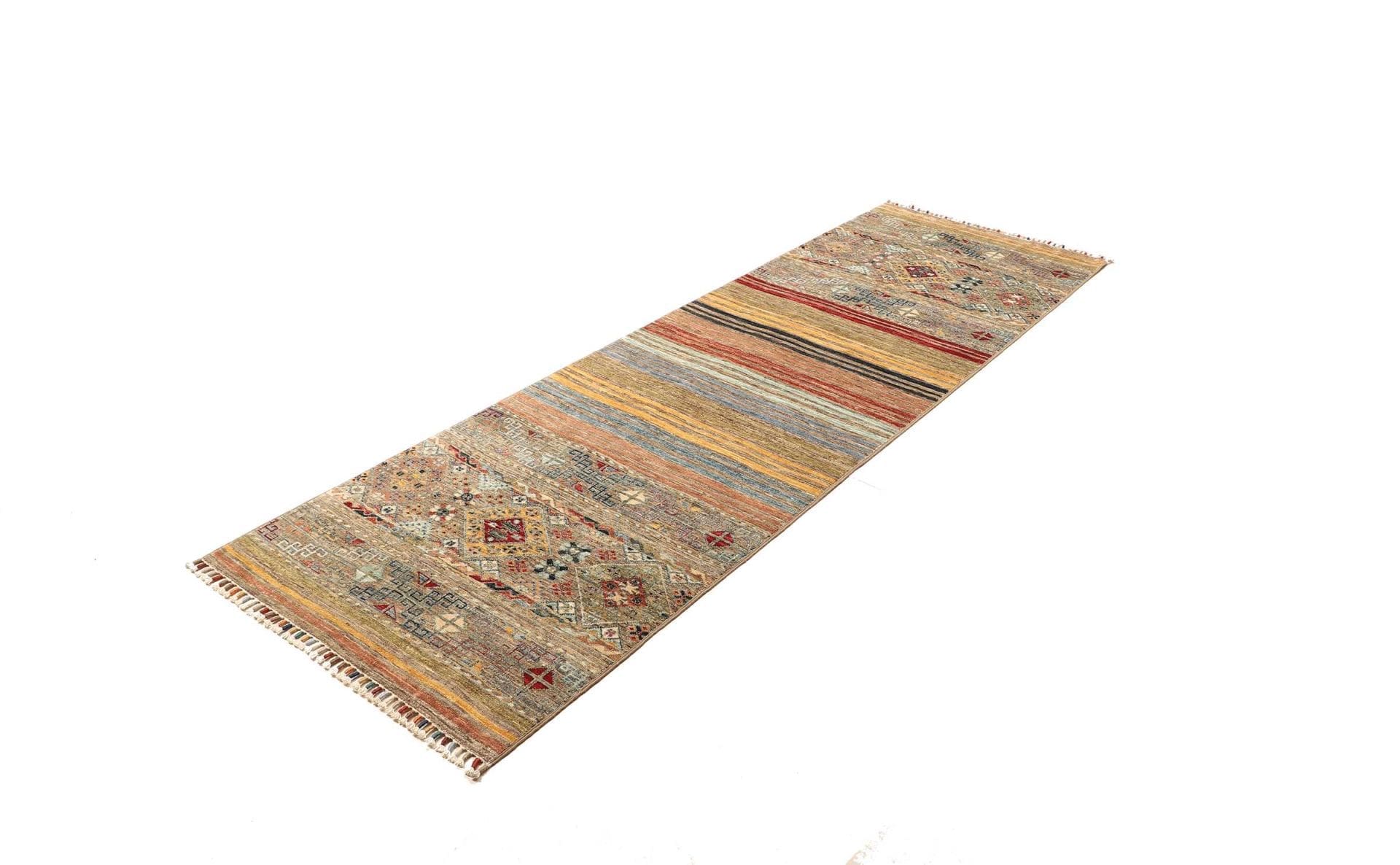 Orientteppich Samarkand 83 x 244cm, Schurwolle, handgeknüpft