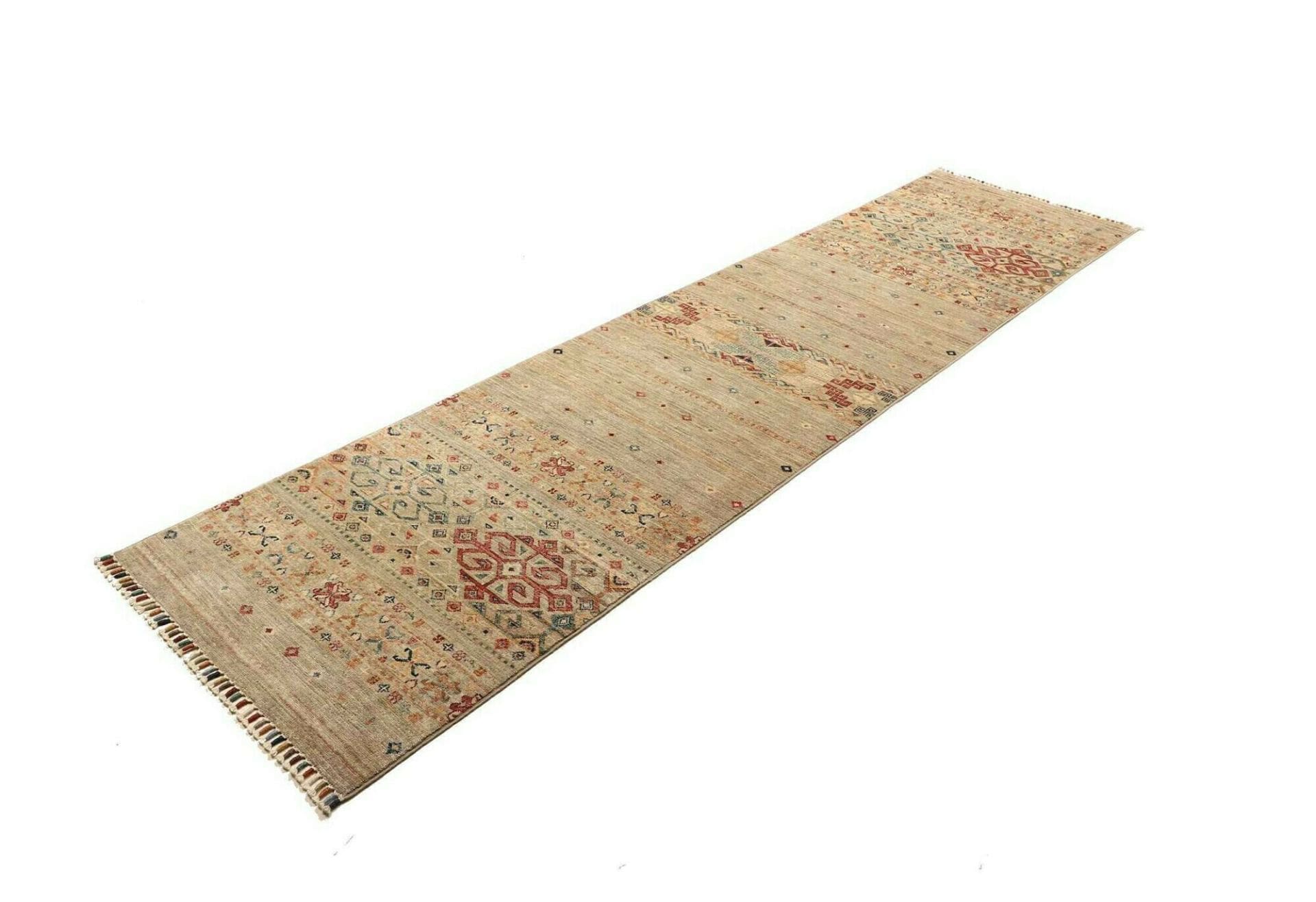 Orientteppich Samarkand 79 x 290 cm – Handgeknüpft aus Wolle