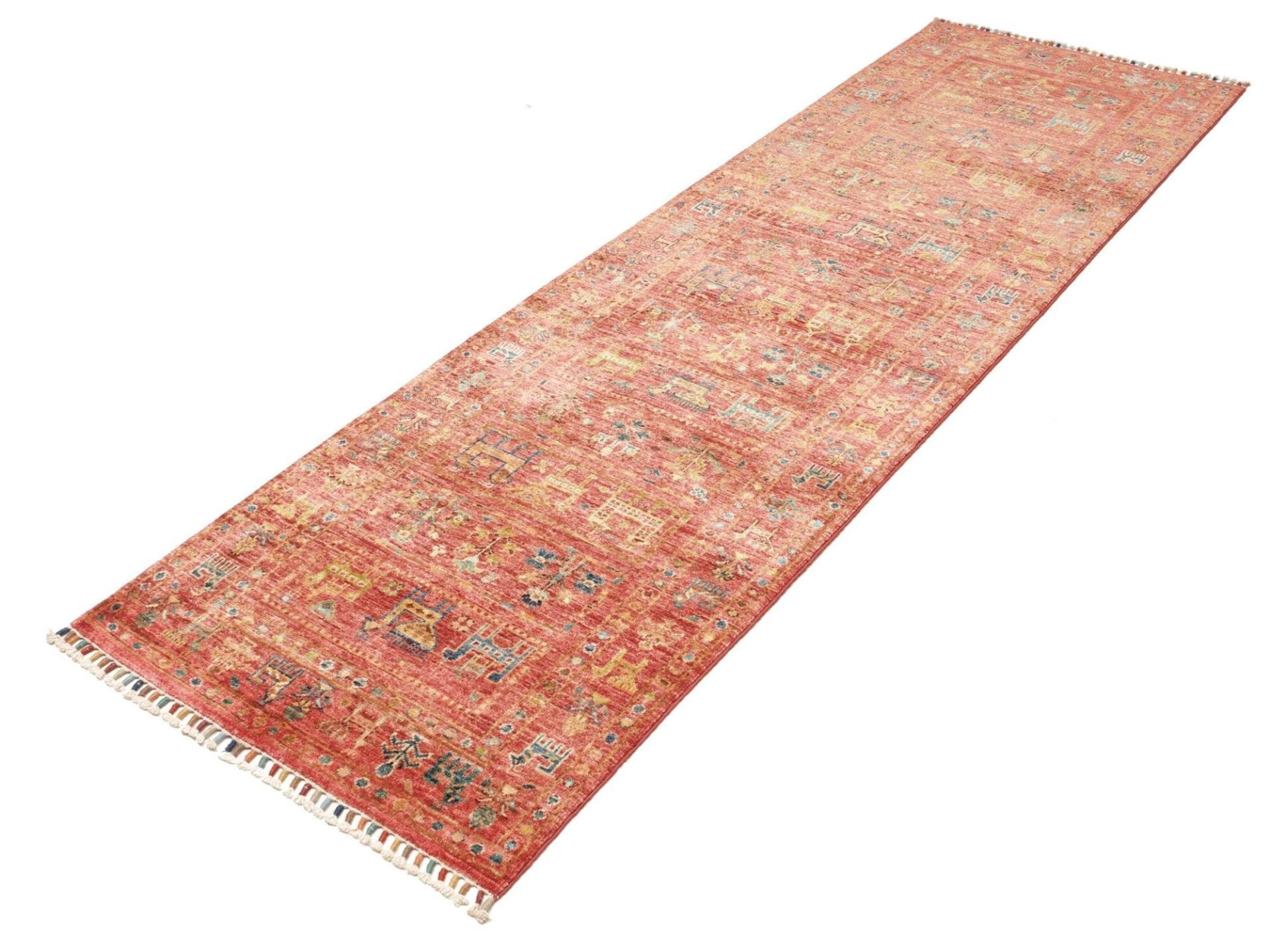 Orientteppich Samarkand 80 x 246 cm – handgeknüpft, Schurwolle