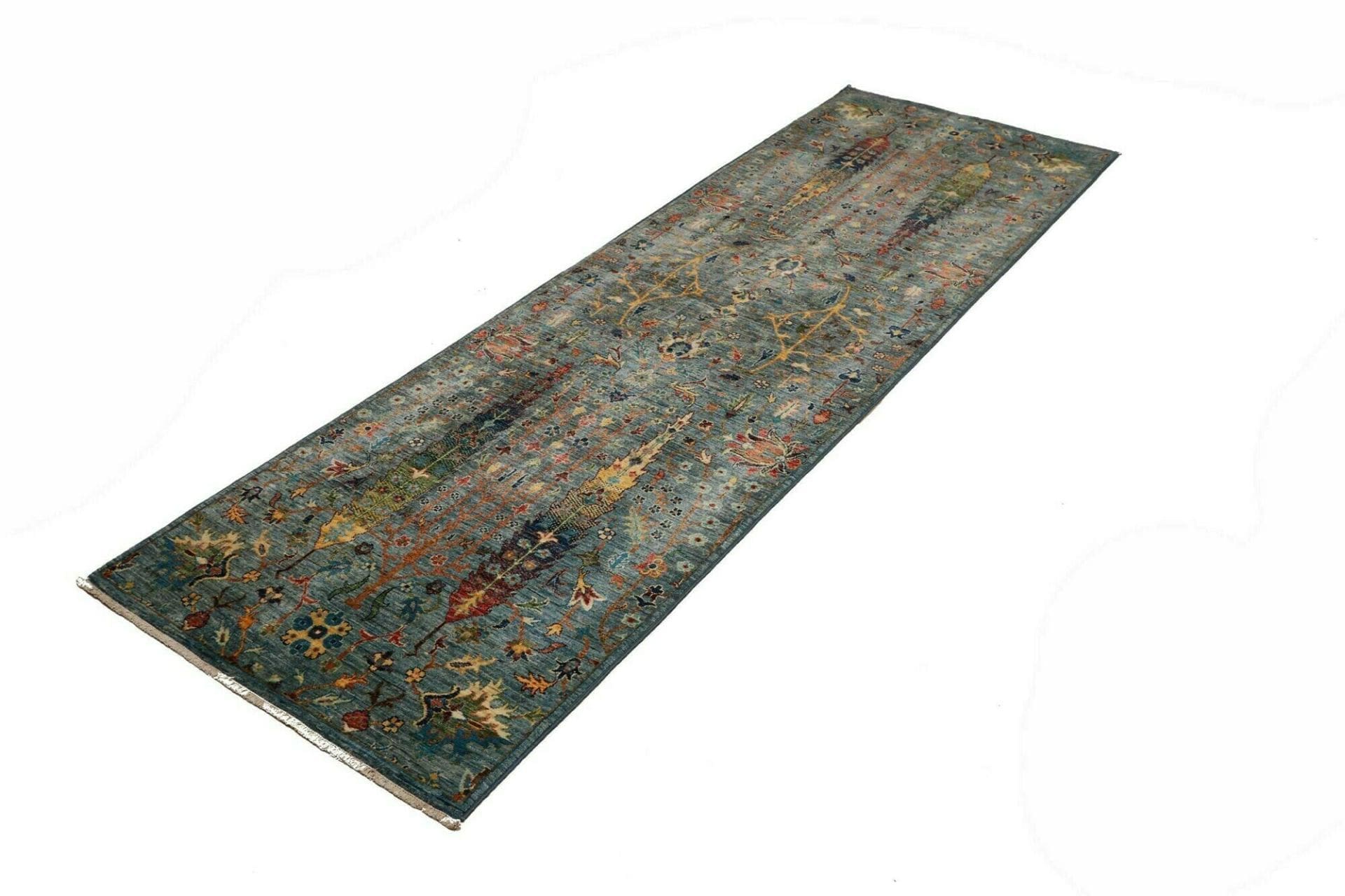 Samarkand Orientteppich 80 x 248 cm, handgeknüpft, Wolle