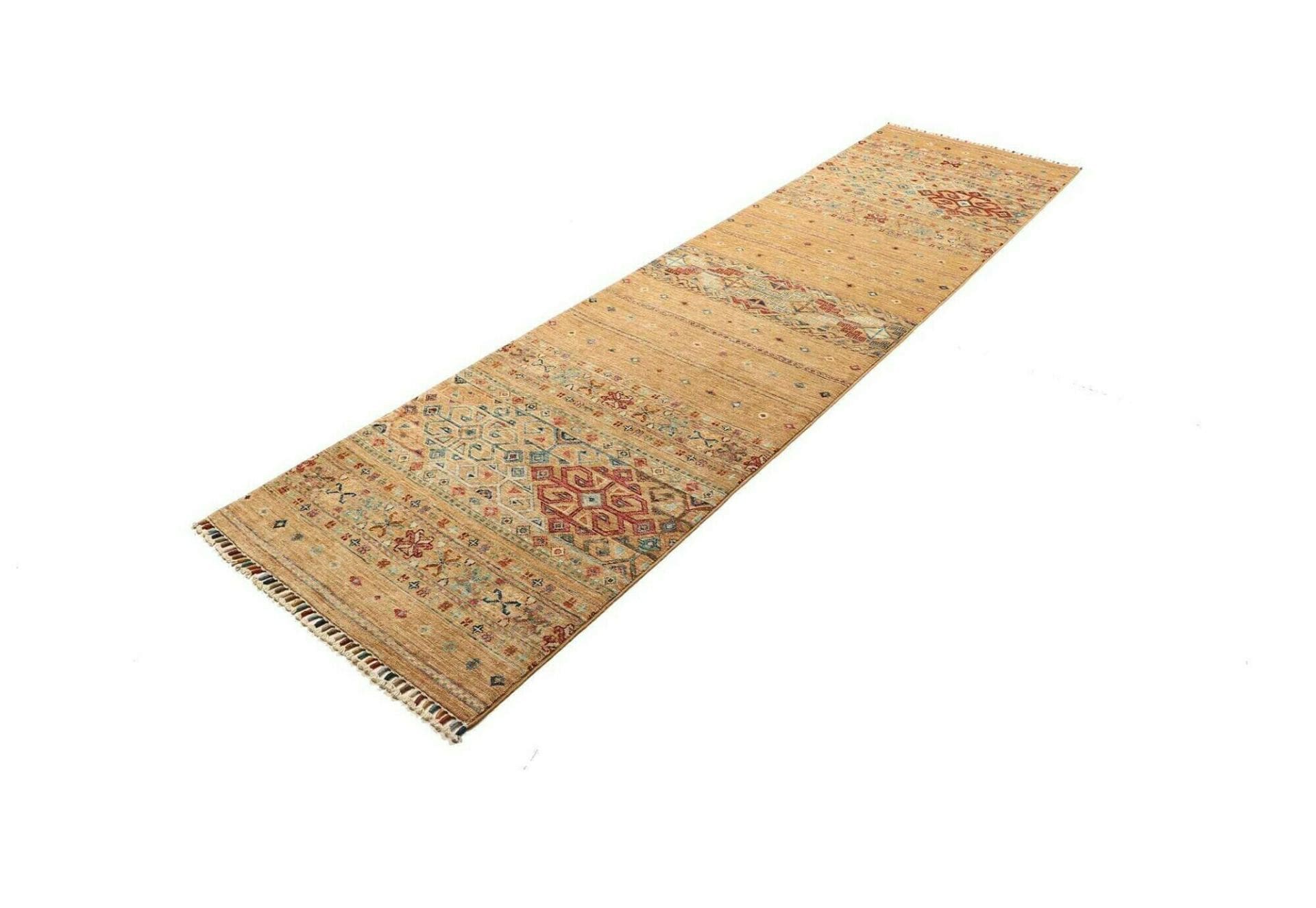 Orientteppich Samarkand 83 x 290 cm – handgeknüpft, Schurwolle