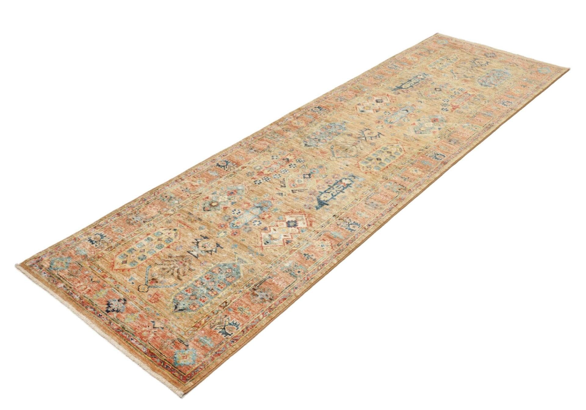 Samarkand Orientteppich 83 x 242cm, Schurwolle, handgeknüpft
